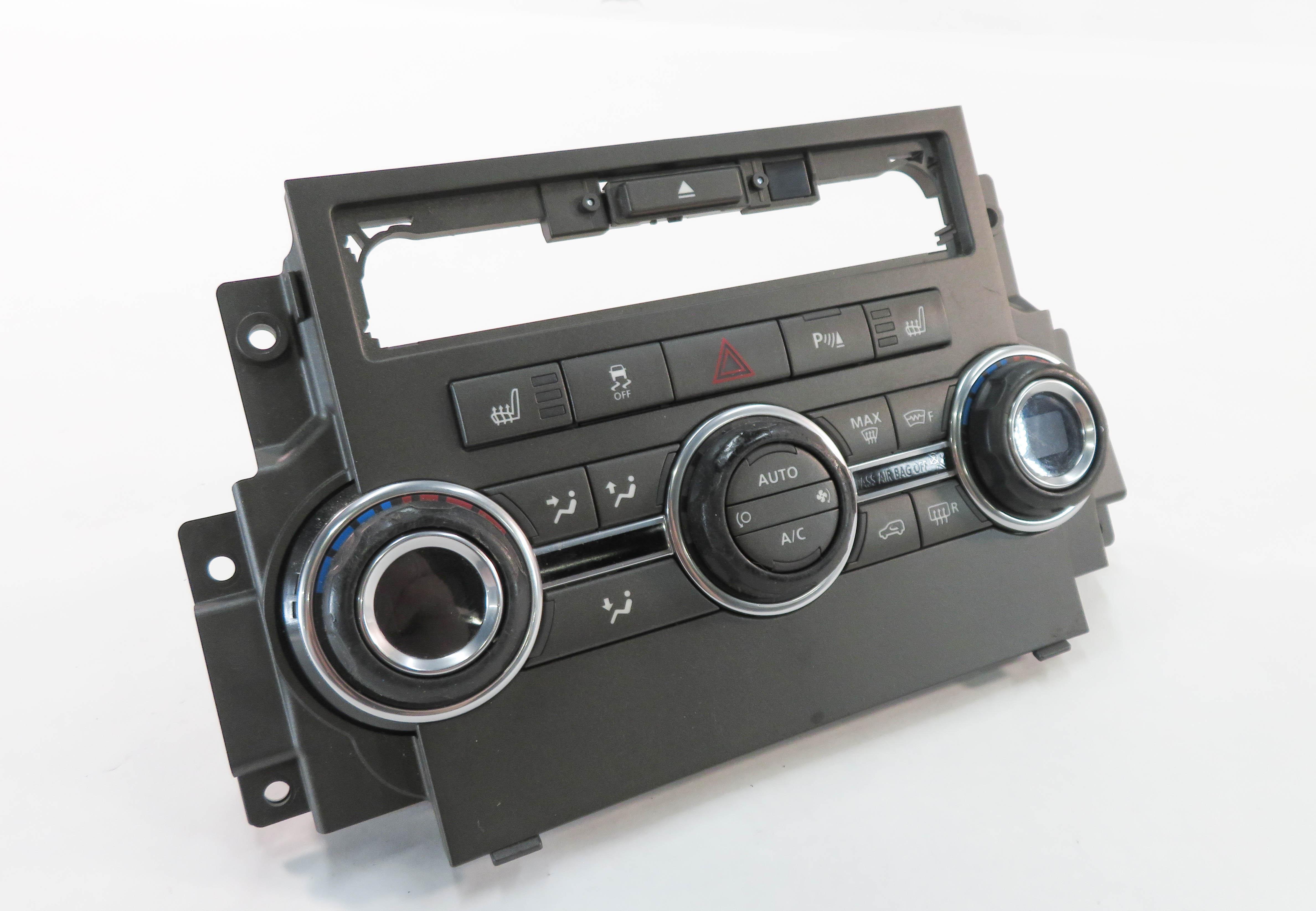 10-16 LR4 / RANGE ROVER SPORT (L320) FRONT HEATER A/C TEMPERATURE CONTROL PANEL — exact item pictured