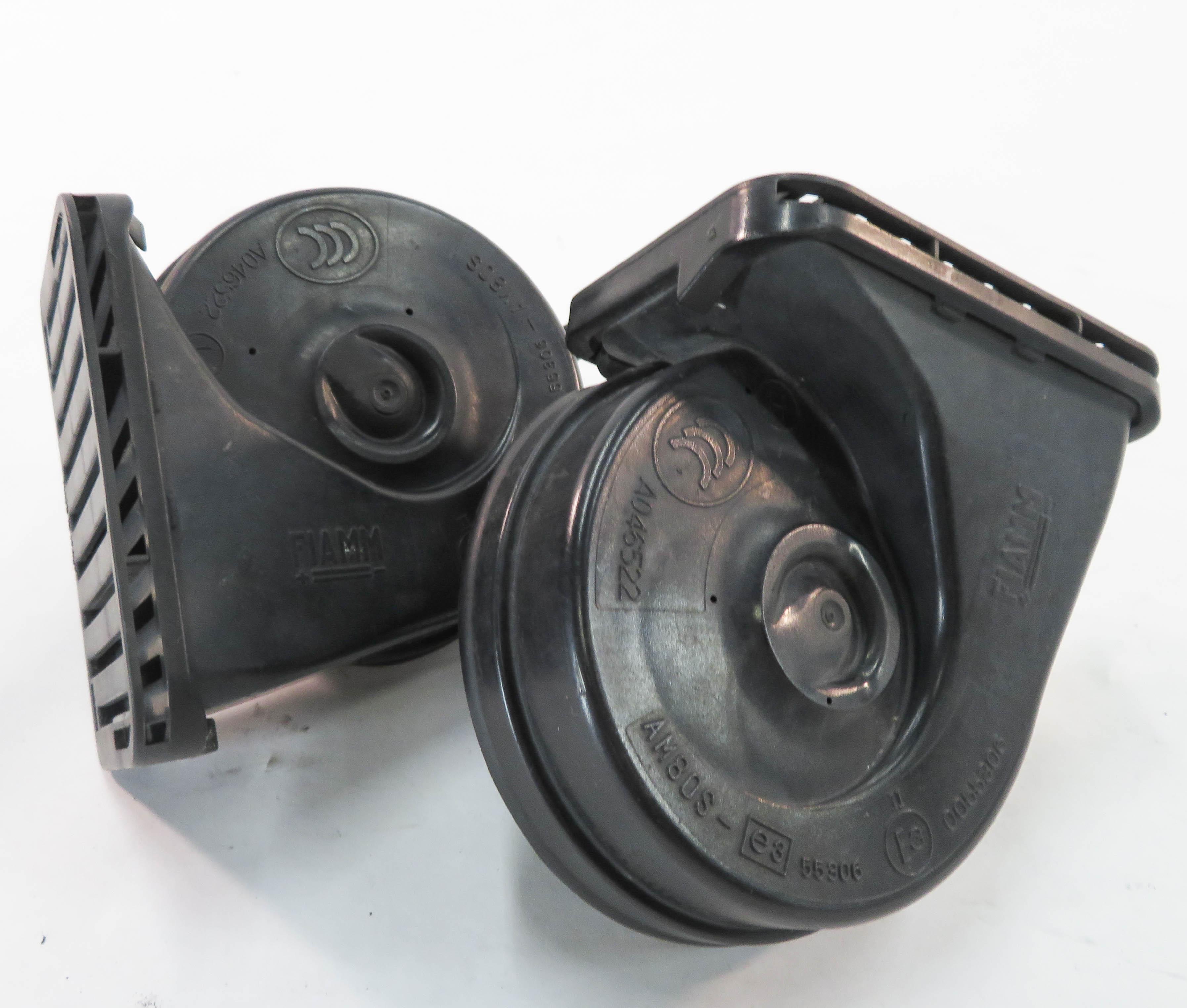 2010-2016 LR4 RANGE ROVER SPORT (L320) HIGH & LOW TONE SAFETY HORN SET-2 — exact item pictured