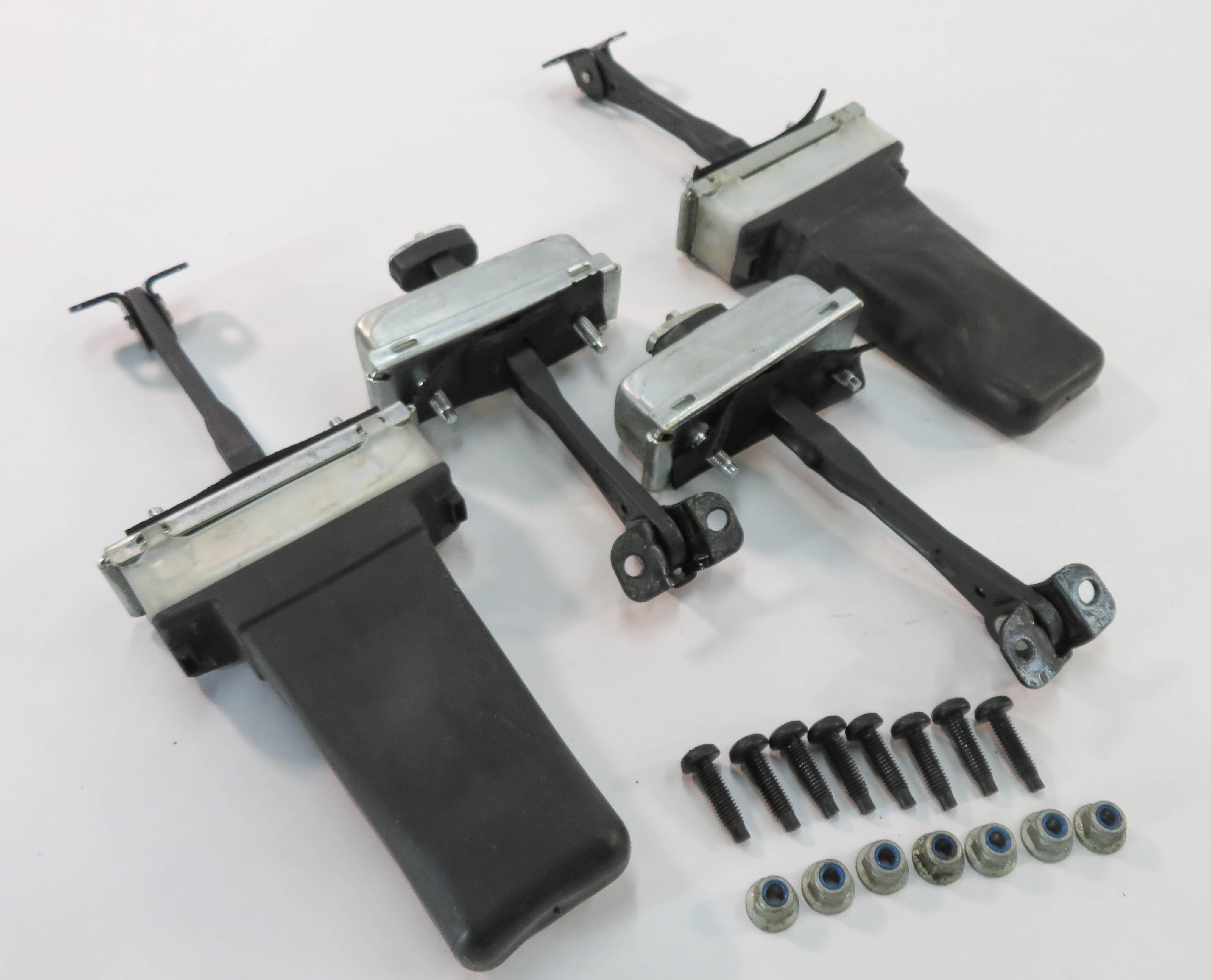2011 RANGE ROVER SPORT (L320) FRONT & REAR DOOR CHECK STOP DETENT HINGE SET-4 — exact item pictured