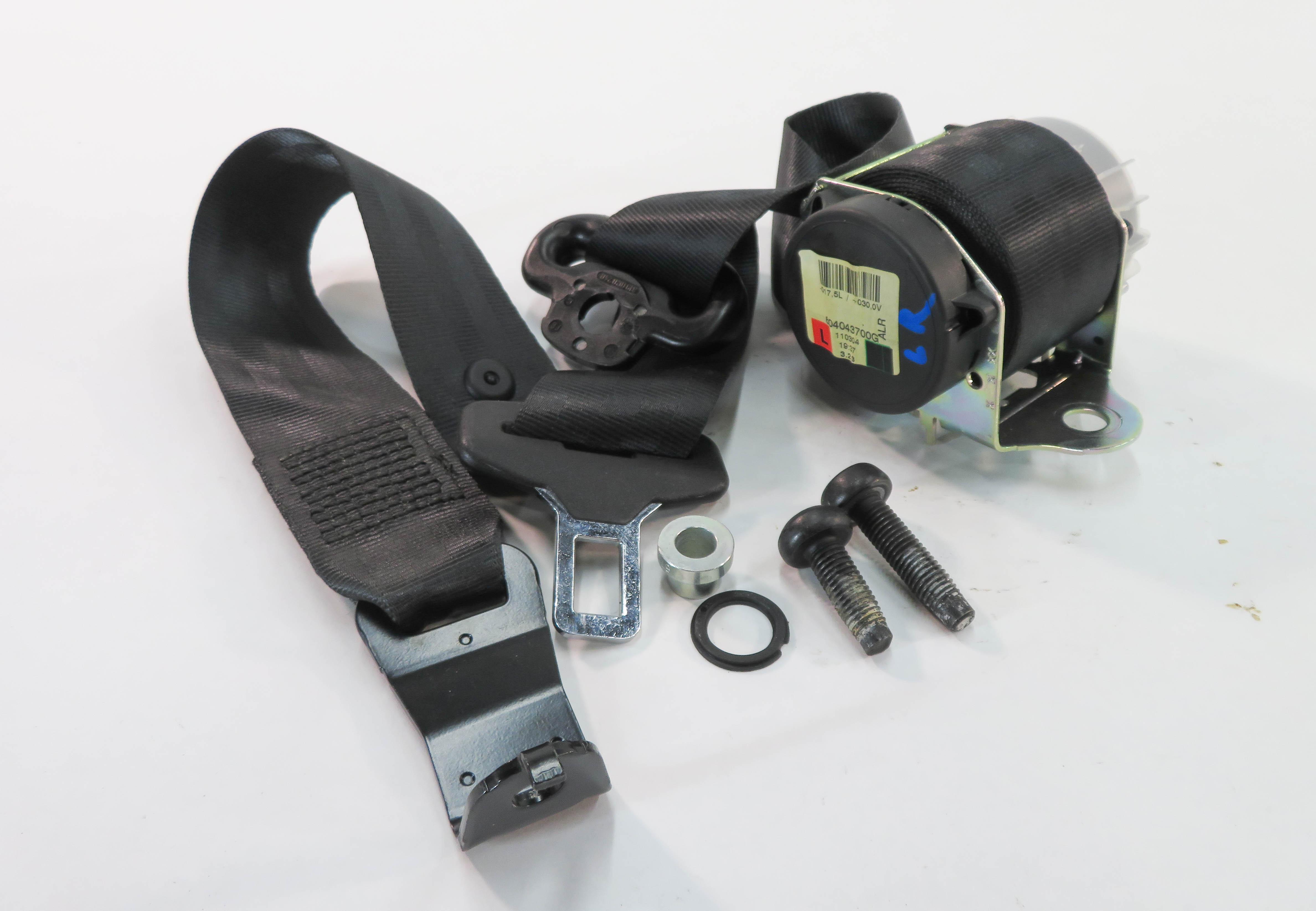 2011 RANGE ROVER SPORT (L320) LEFT REAR 2nd SECOND ROW SEATBELT RETRACTOR BLACK — exact item pictured