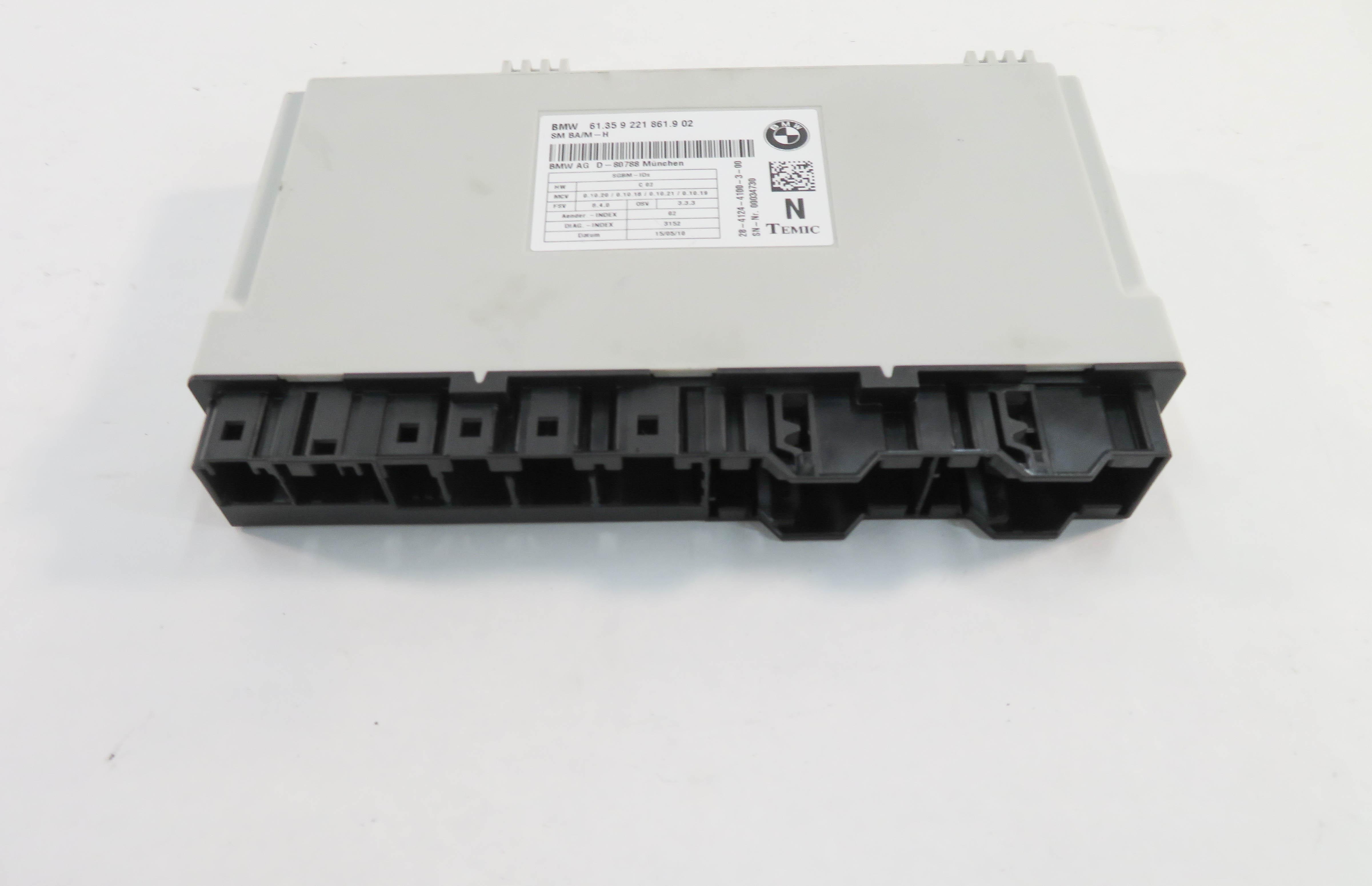 2010-2016 BMW 128i 328i 335i M3 X1 X5 X6 Z4 - FRONT MEMORY SEAT CONTROL MODULE — exact item pictured