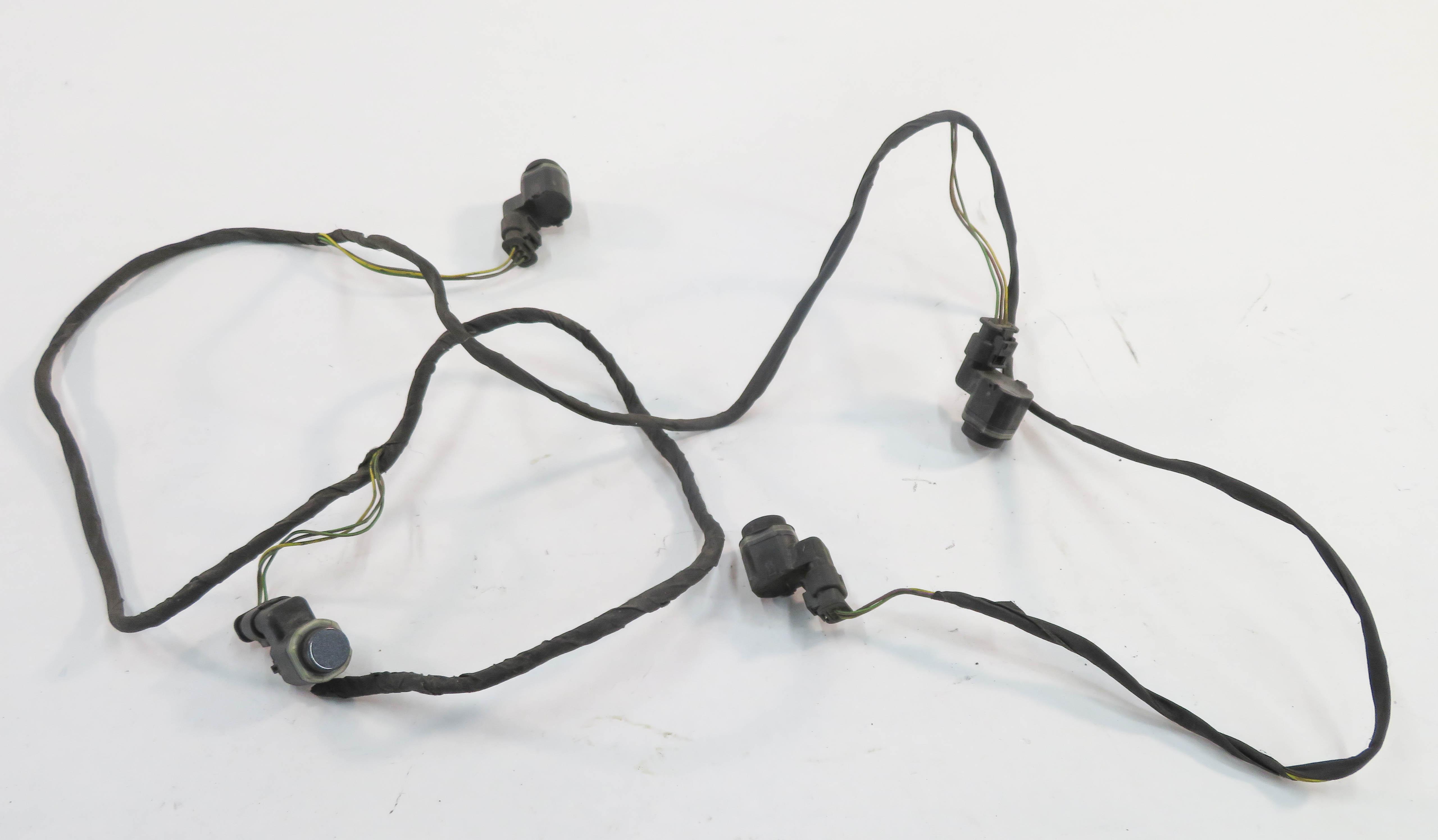 2009 BMW 750i (F01) REAR PDC PARK DISTANCE SENSOR SET-4 w/ HANRESS (GRAY A90) — exact item pictured