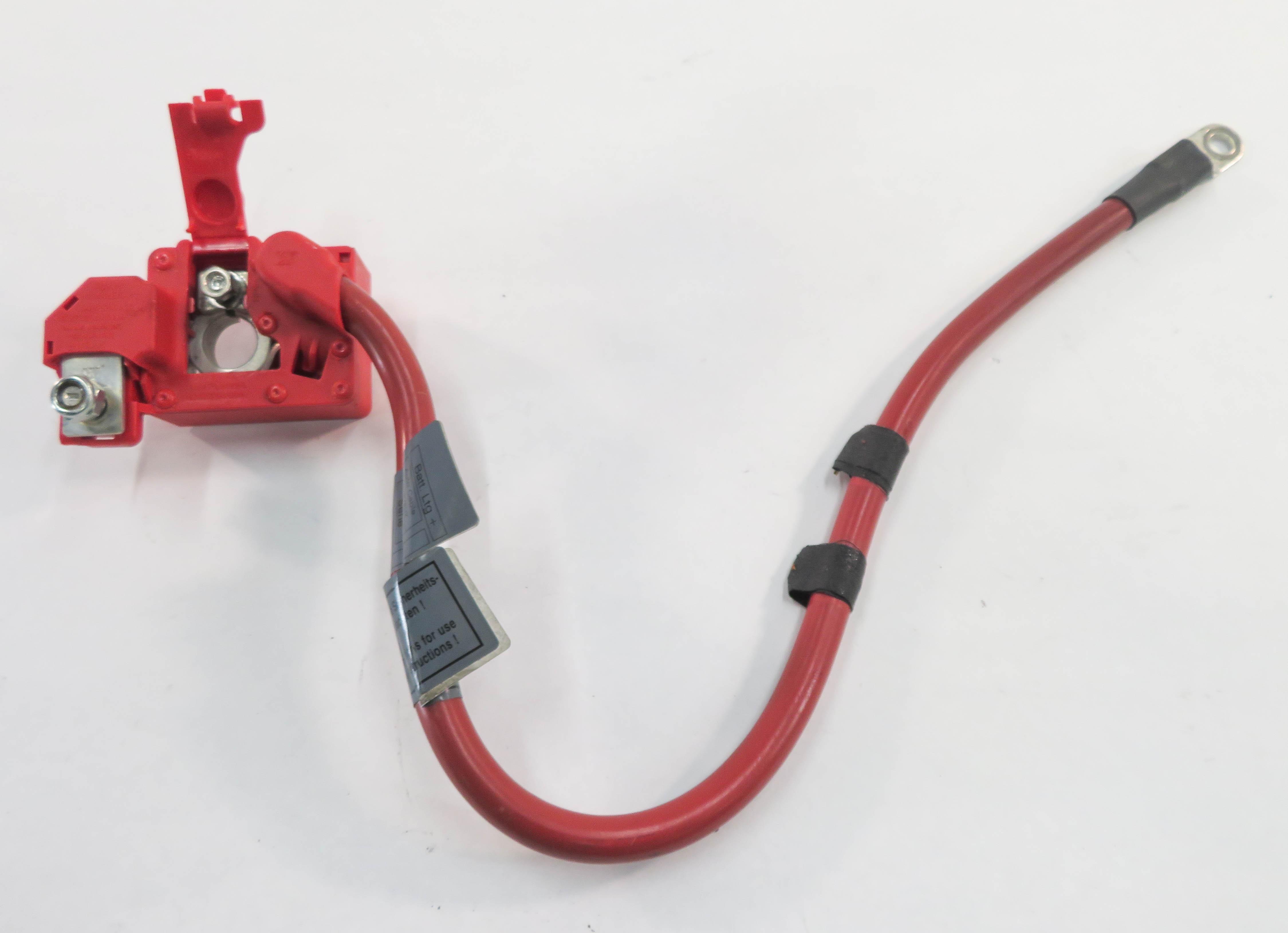 2009 BMW 750i (F01) POSITIVE BATTERY CABLE SRS — exact item pictured