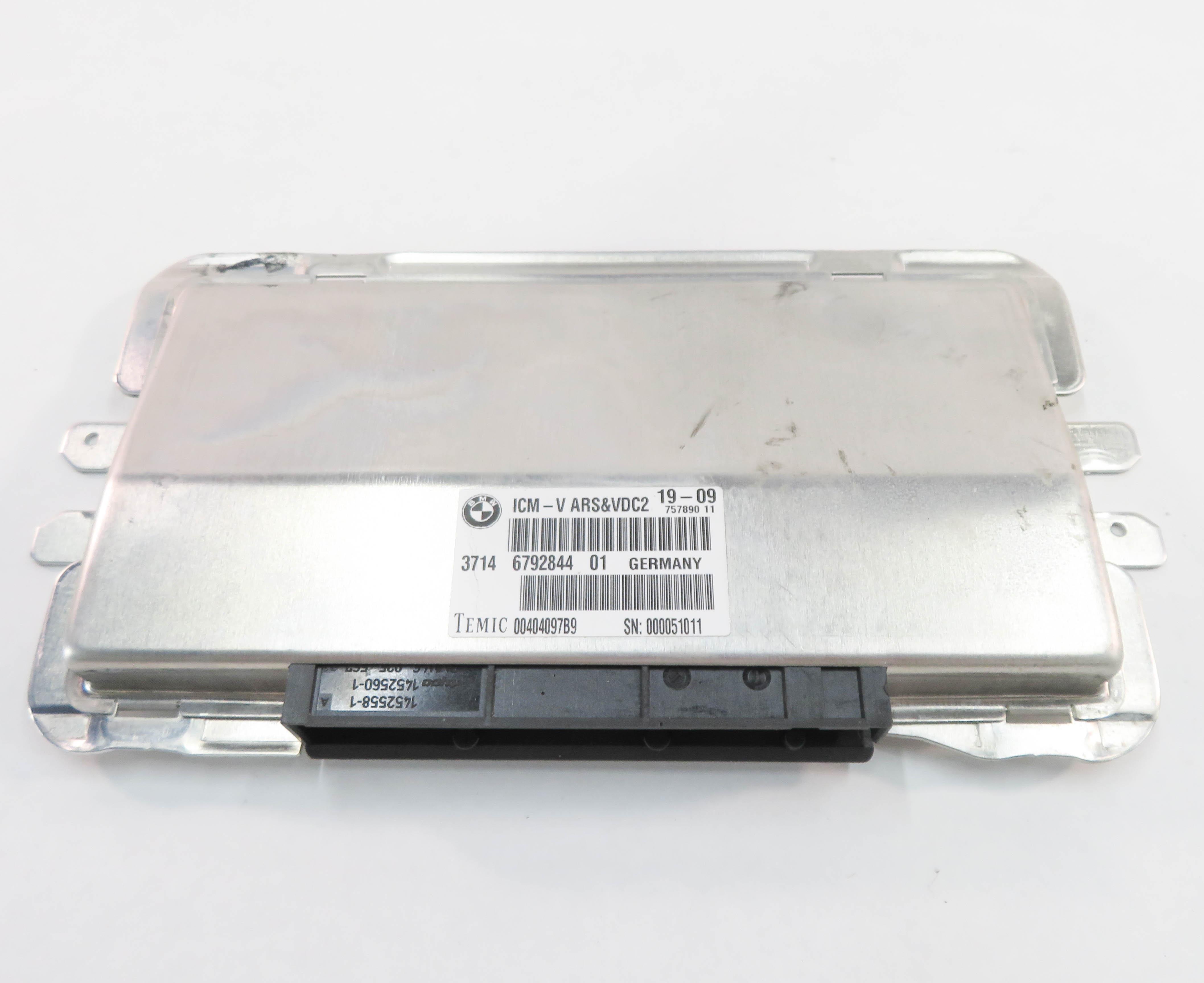 09-17 BMW 535i 550i 650i 740i 750i 760i (F01 F10) VDC DYNAMIC SUSPENSION MODULE — exact item pictured