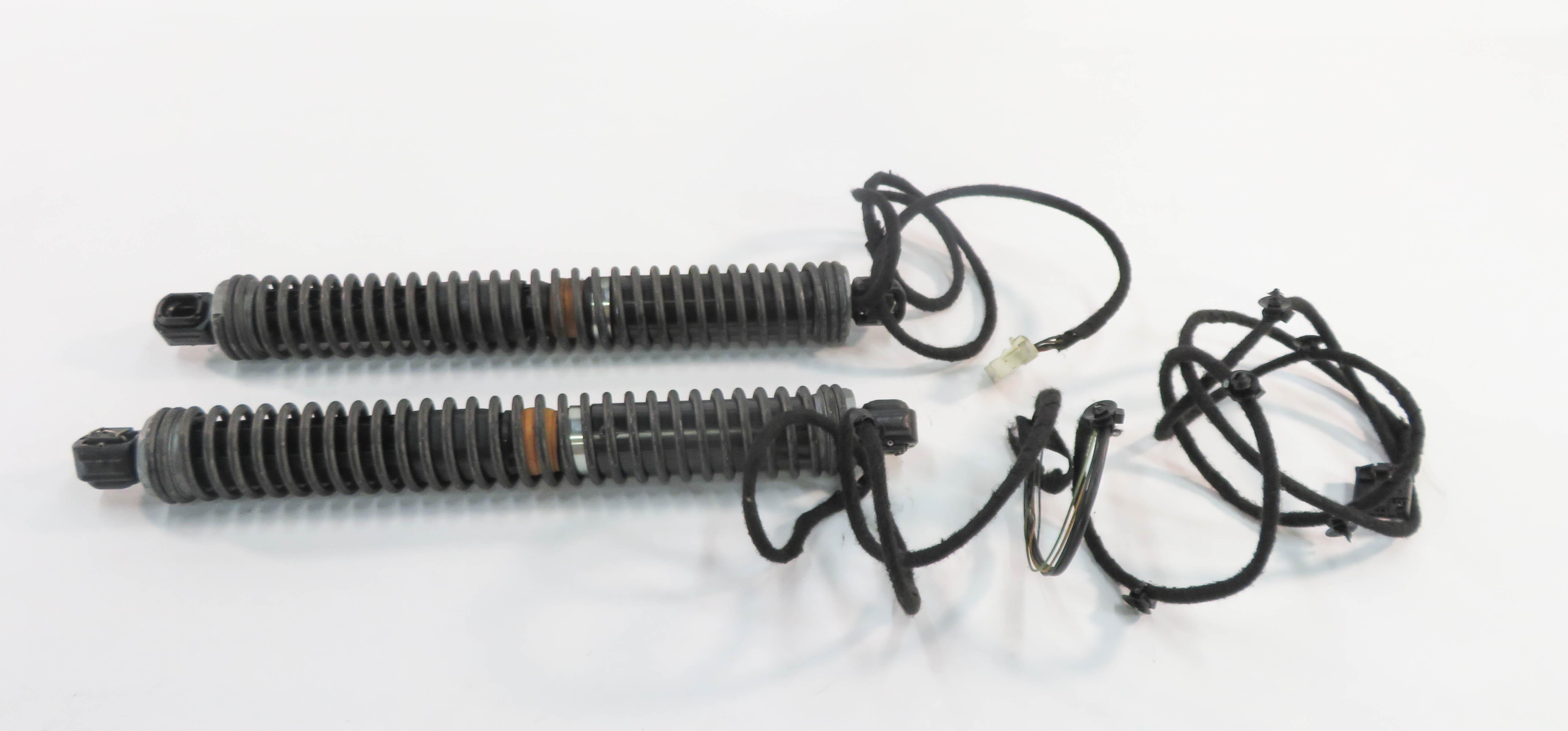 2009 BMW 750i (F01) REAR LEFT & RIGHT TRUNK SHOCK STRUT SET-2 — exact item pictured
