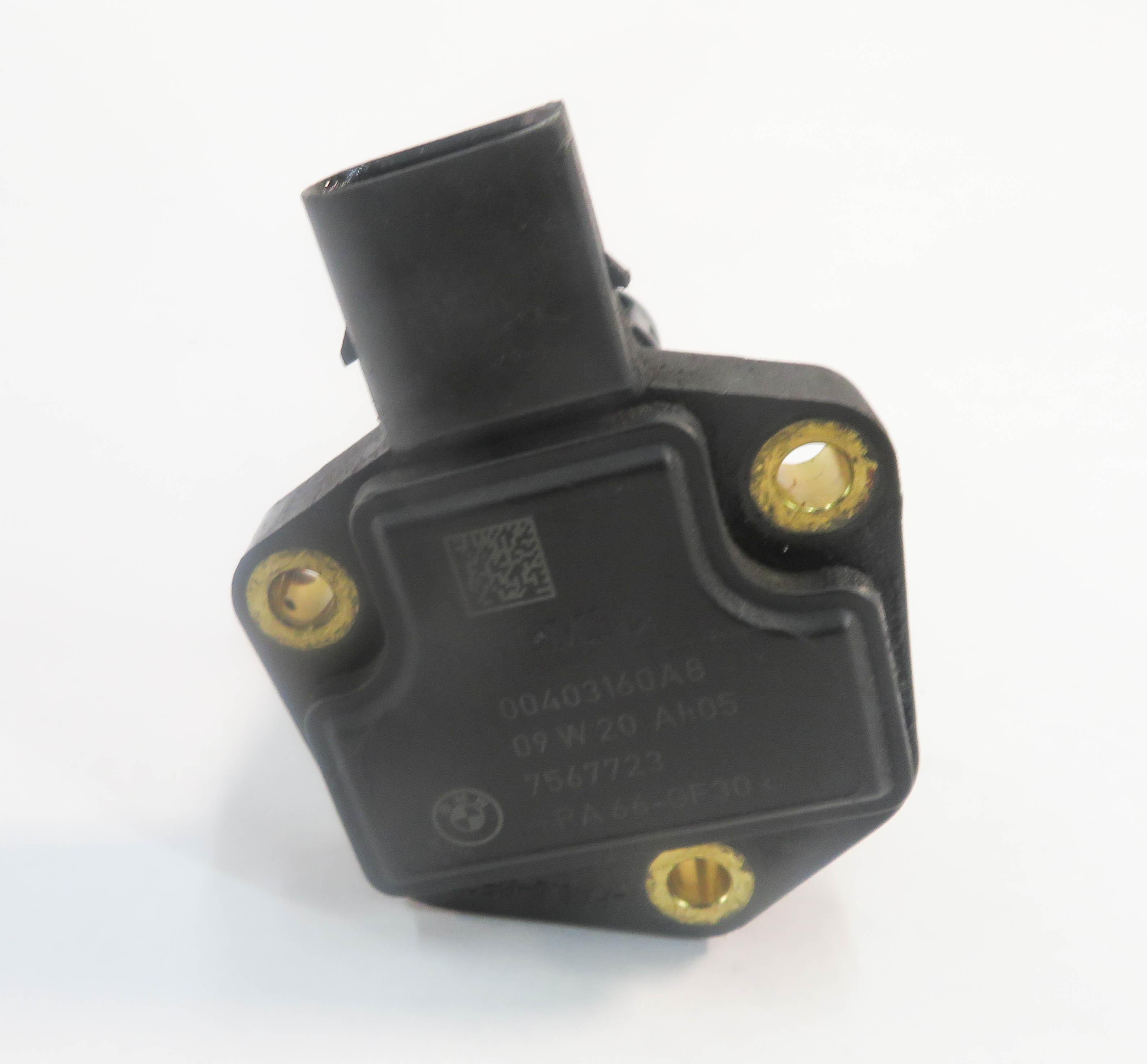 2009 BMW 750i (F01) 4.4L N63 TWIN TURBO ENGINE MOTOR OIL FLUID PAN LEVEL SENSOR — exact item pictured