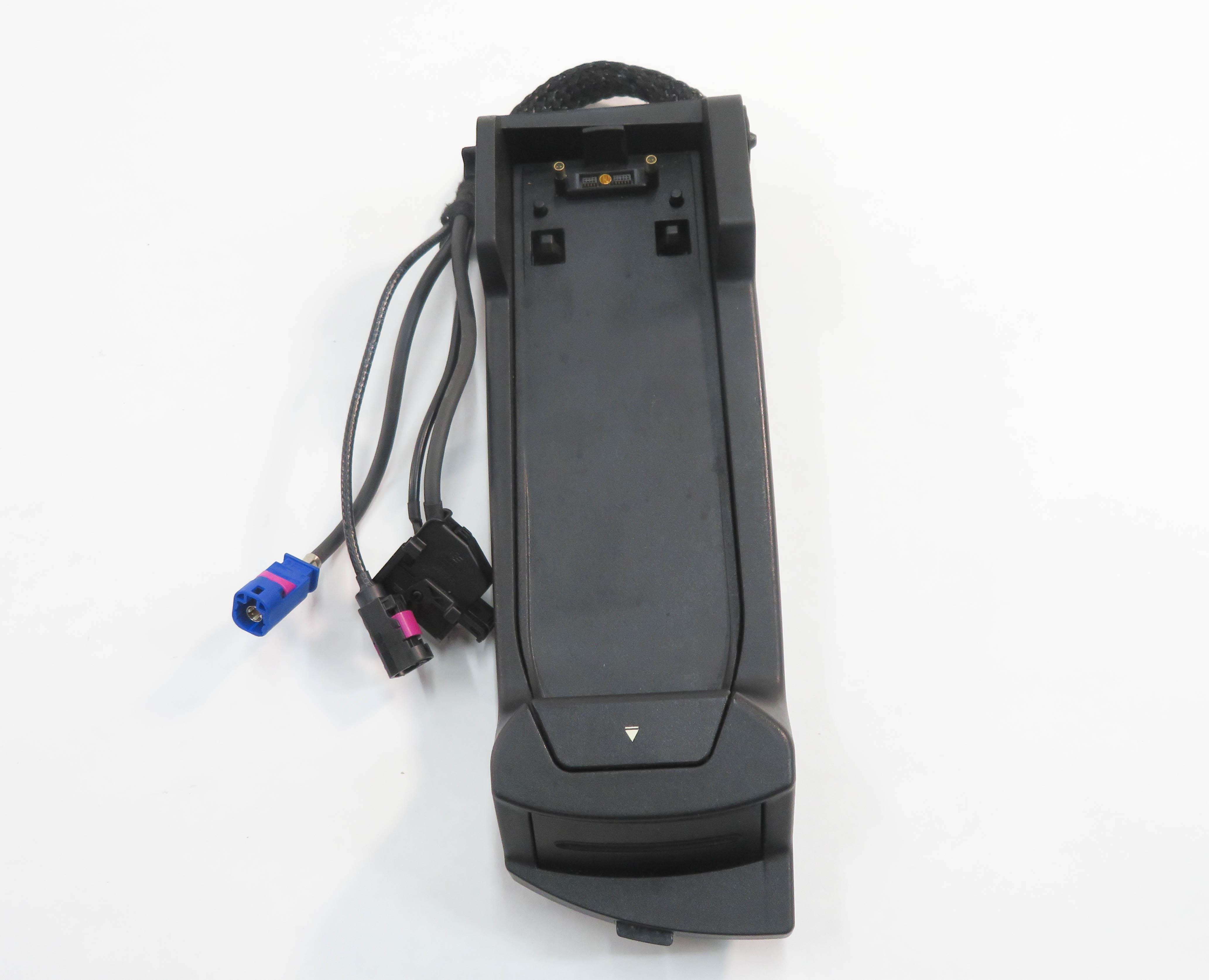 2014 BMW 740i (F01) FRONT CENTER CONSOLE CELL PHONE SNAP IN CRADLE — exact item pictured