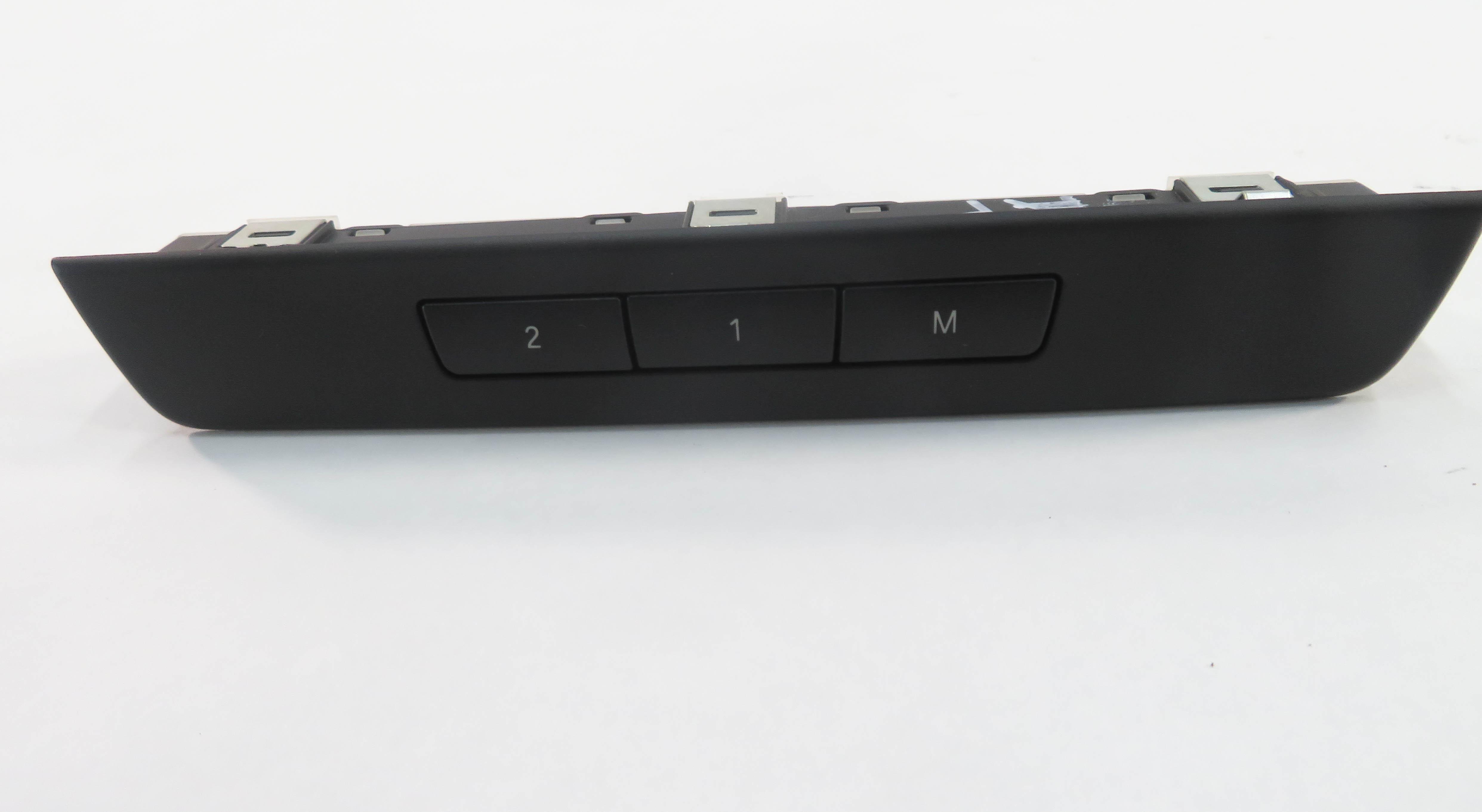 2014 BMW 740i (F01) RIGHT FRONT PASSENGER MEMORY SEAT POSITION SWITCH — exact item pictured