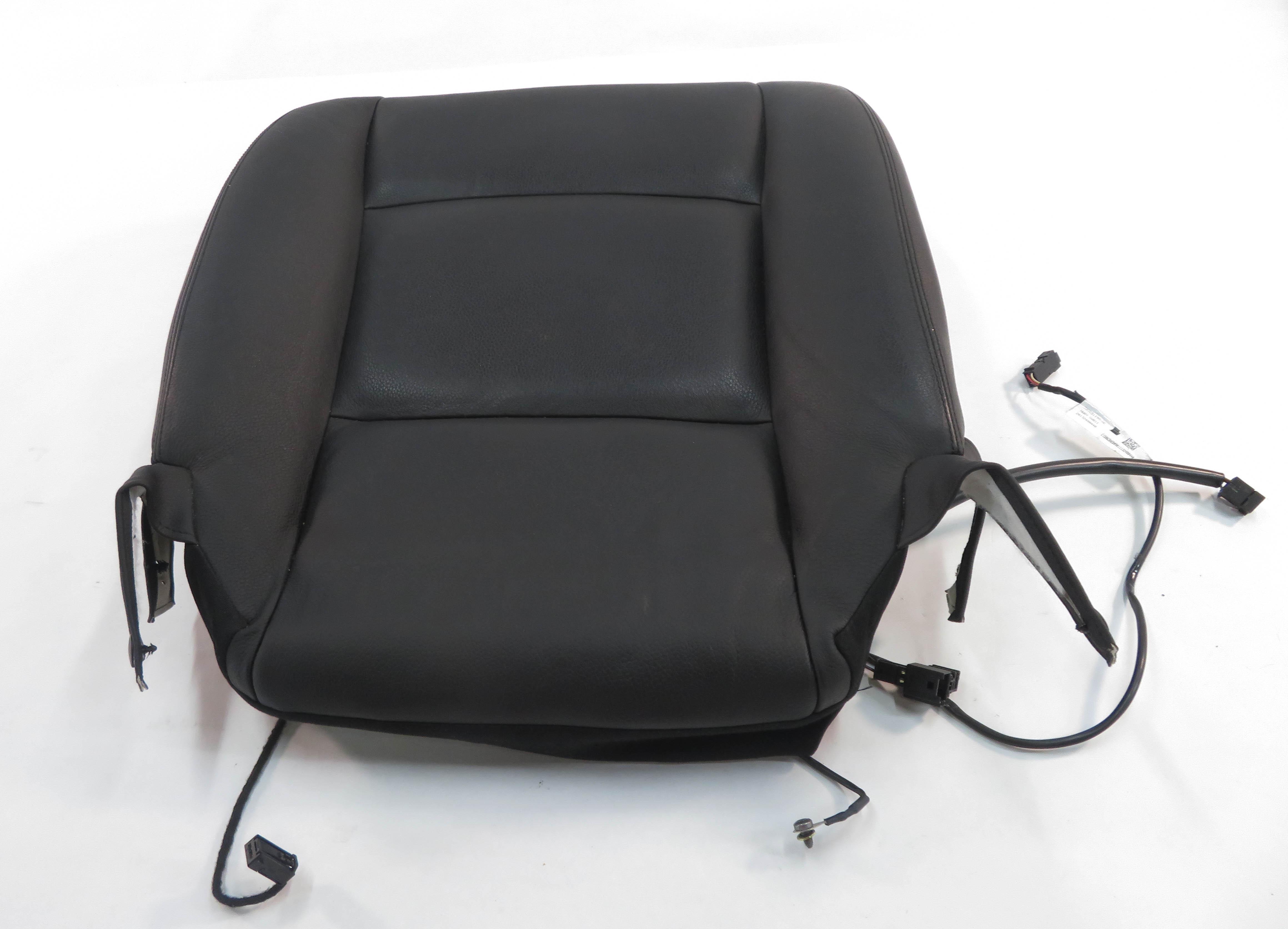 2014 BMW 740i (F01) RIGHT FRONT LOWER BOTTOM HEATED SEAT CUSHION (BLACK) — exact item pictured