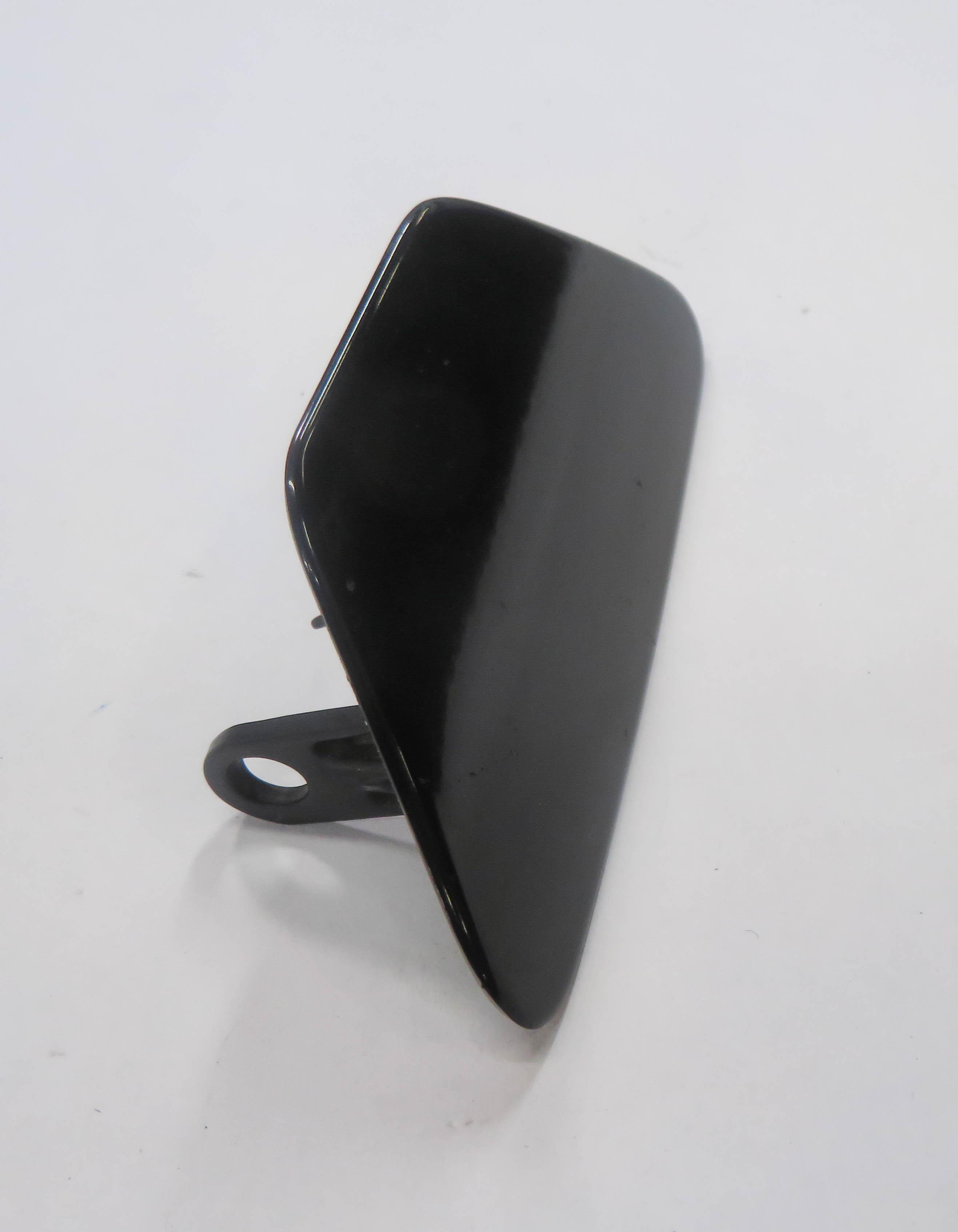2013 BMW 528i (F10) RIGHT FRONT PASSENGER HEADLIGHT SQUIRTER TRIM (BLACK 2 668) — exact item pictured