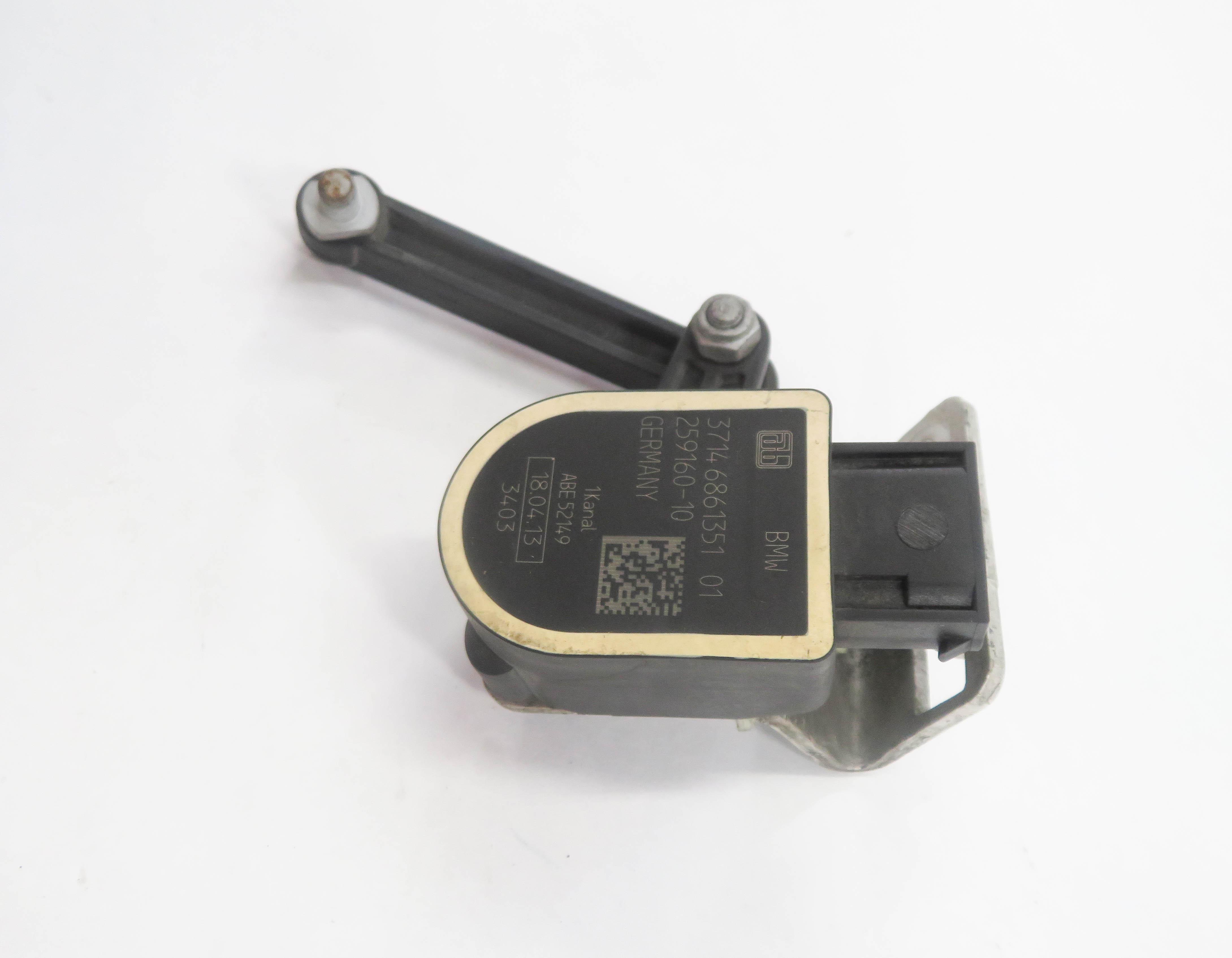 2013 BMW 528i (F10) LEFT DRIVER REAR SUSPENSION HEIGHT LEVEL SENSOR — exact item pictured