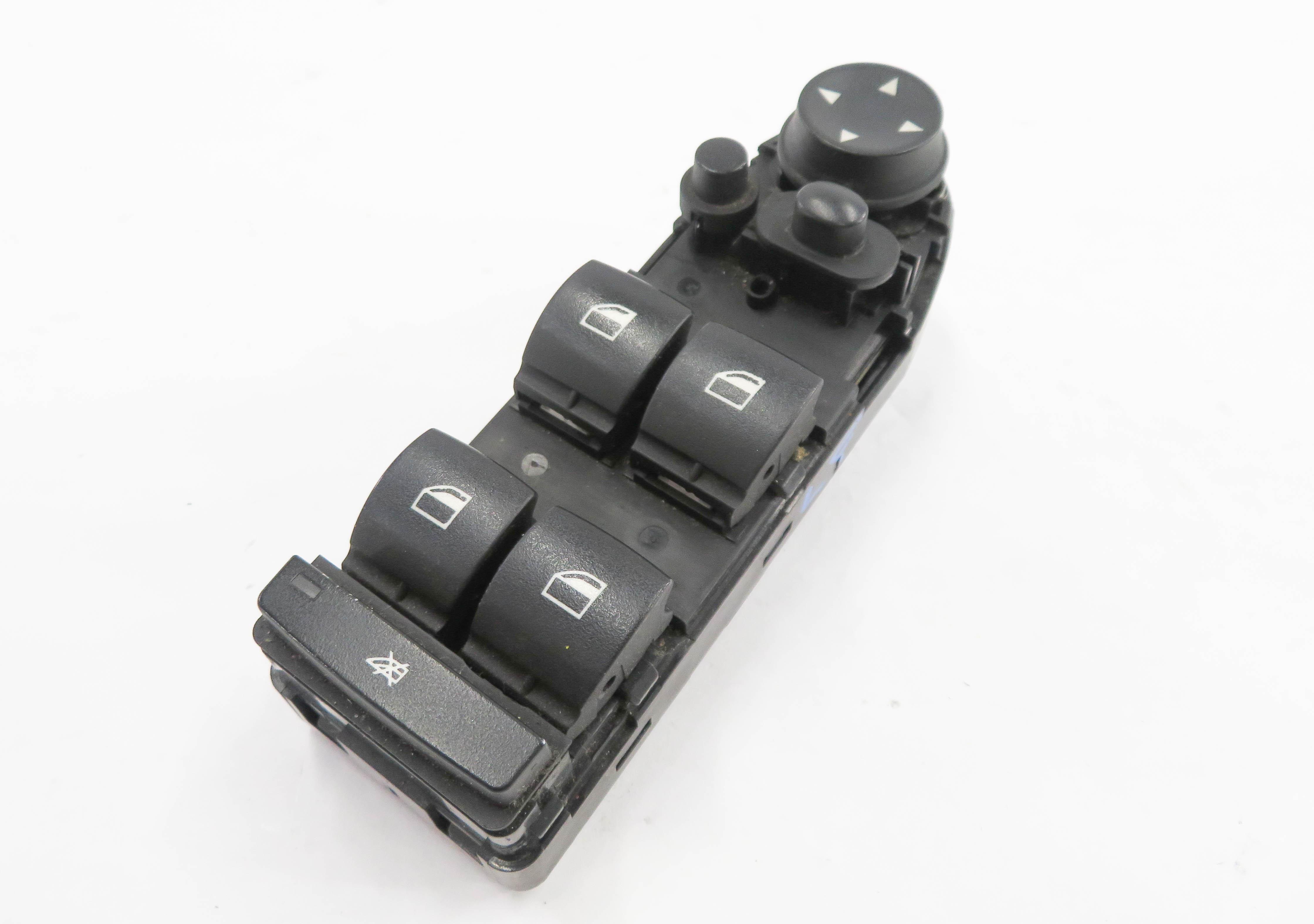 2007-2014 BMW X5 X5M X6 X6M (E70 / E71) DRIVER DOOR POWER WINDOW SWITCH (P-FOLD) — exact item pictured