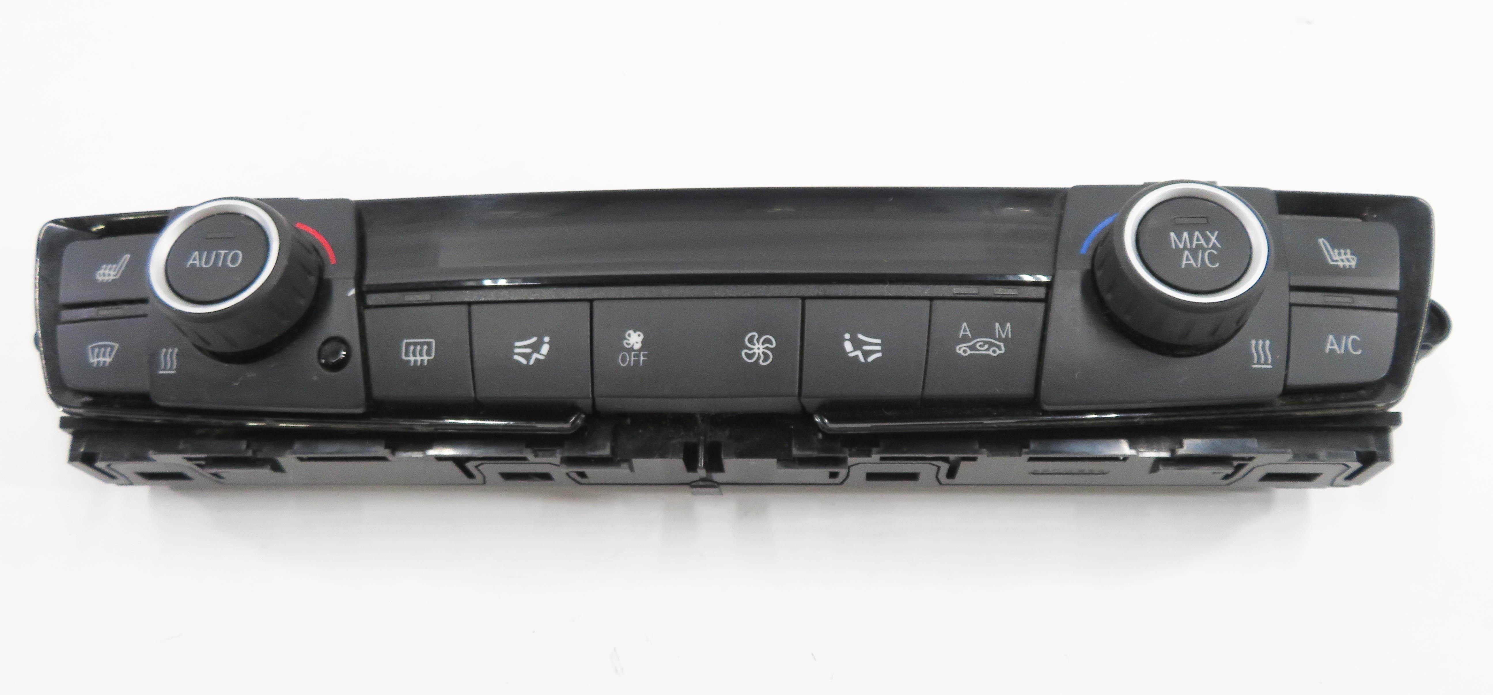 12-14 BMW 320i 328i 335i 428i 435i (F30 F32) TEMPERATURE CLIMATE CONTROL PANEL — exact item pictured