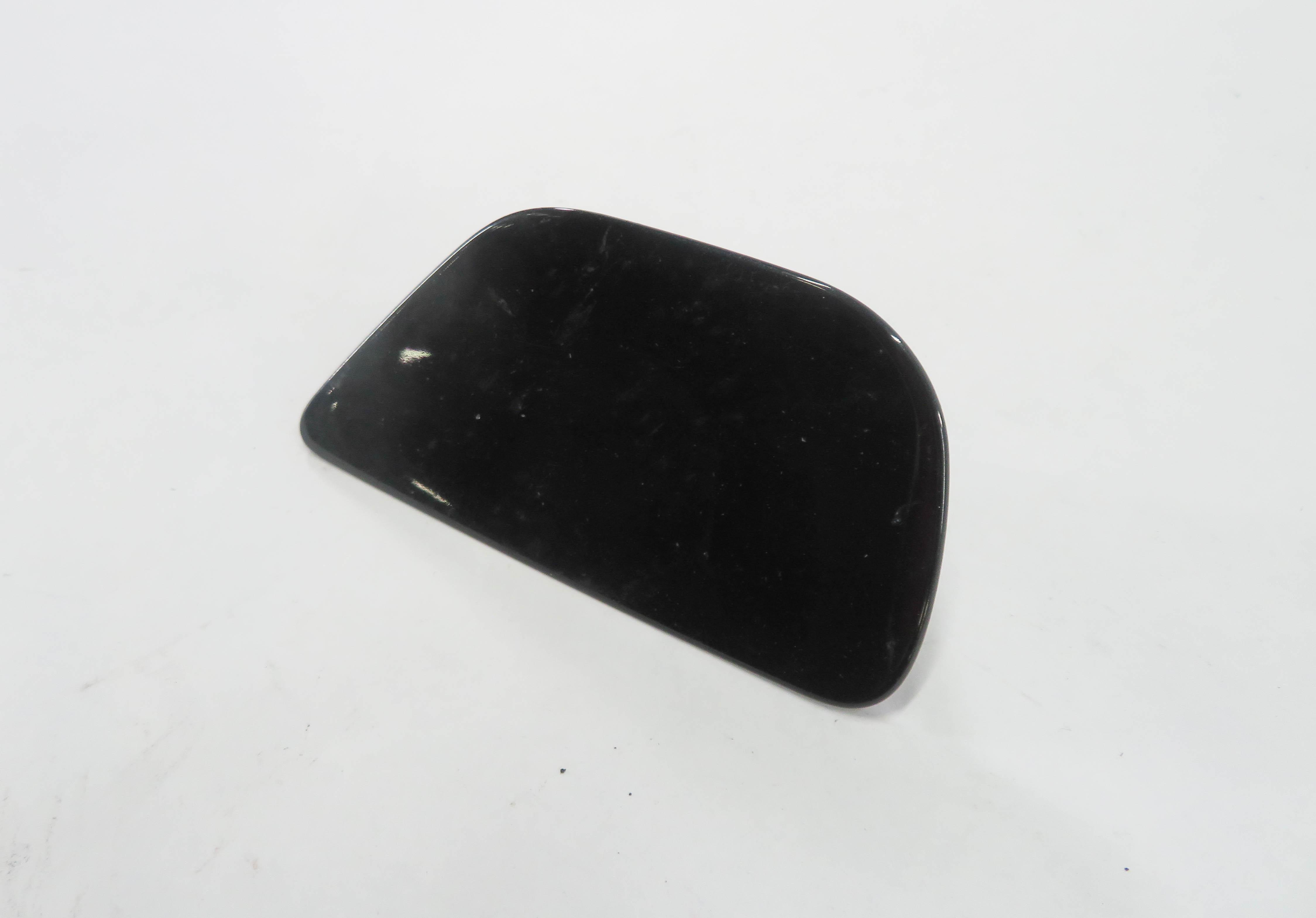 2011 BMW 535iGT (F07) LEFT FRONT DRIVER HEADLIGHT WASHER TRIM CAP (BLACK 475) — exact item pictured