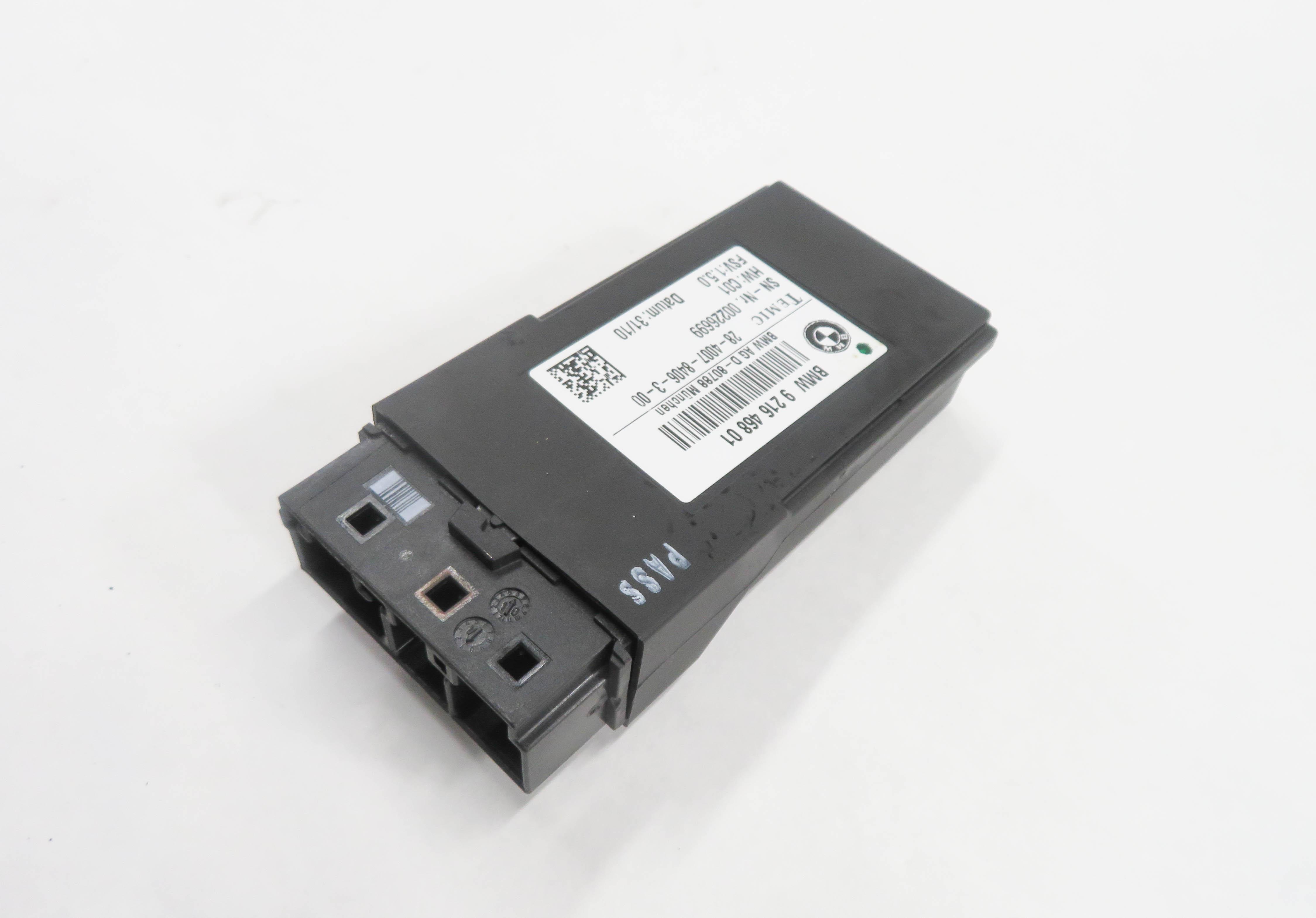10-19 BMW 328i 330i 335i 530i 535i 550i 740i 750i 760i - REAR HEATED SEAT MODULE — exact item pictured