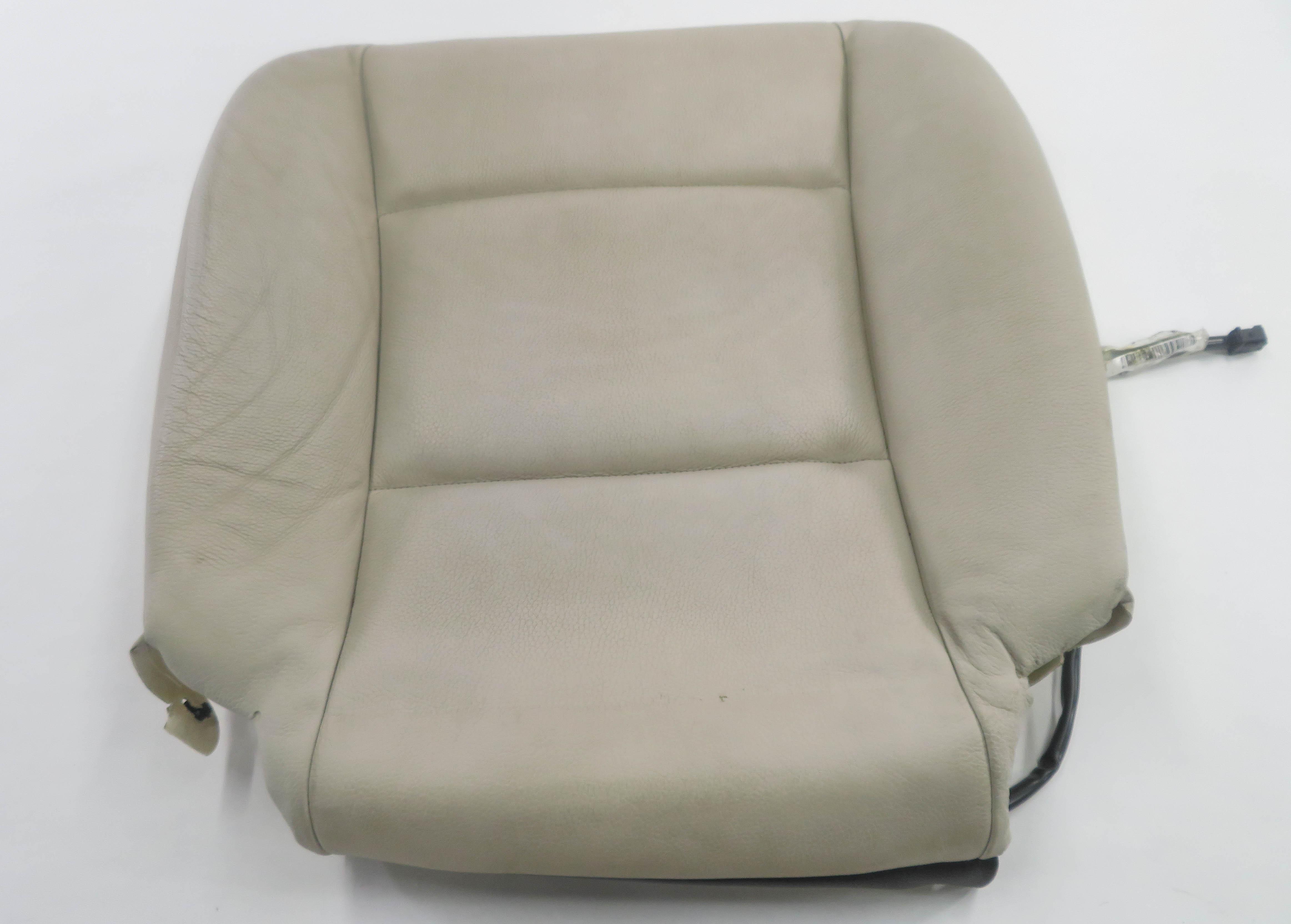 2011 BMW 535iGT (F07) LEFT FRONT DRIVER LOWER BOTTOM HEATED SEAT CUSHION (IVORY) — exact item pictured