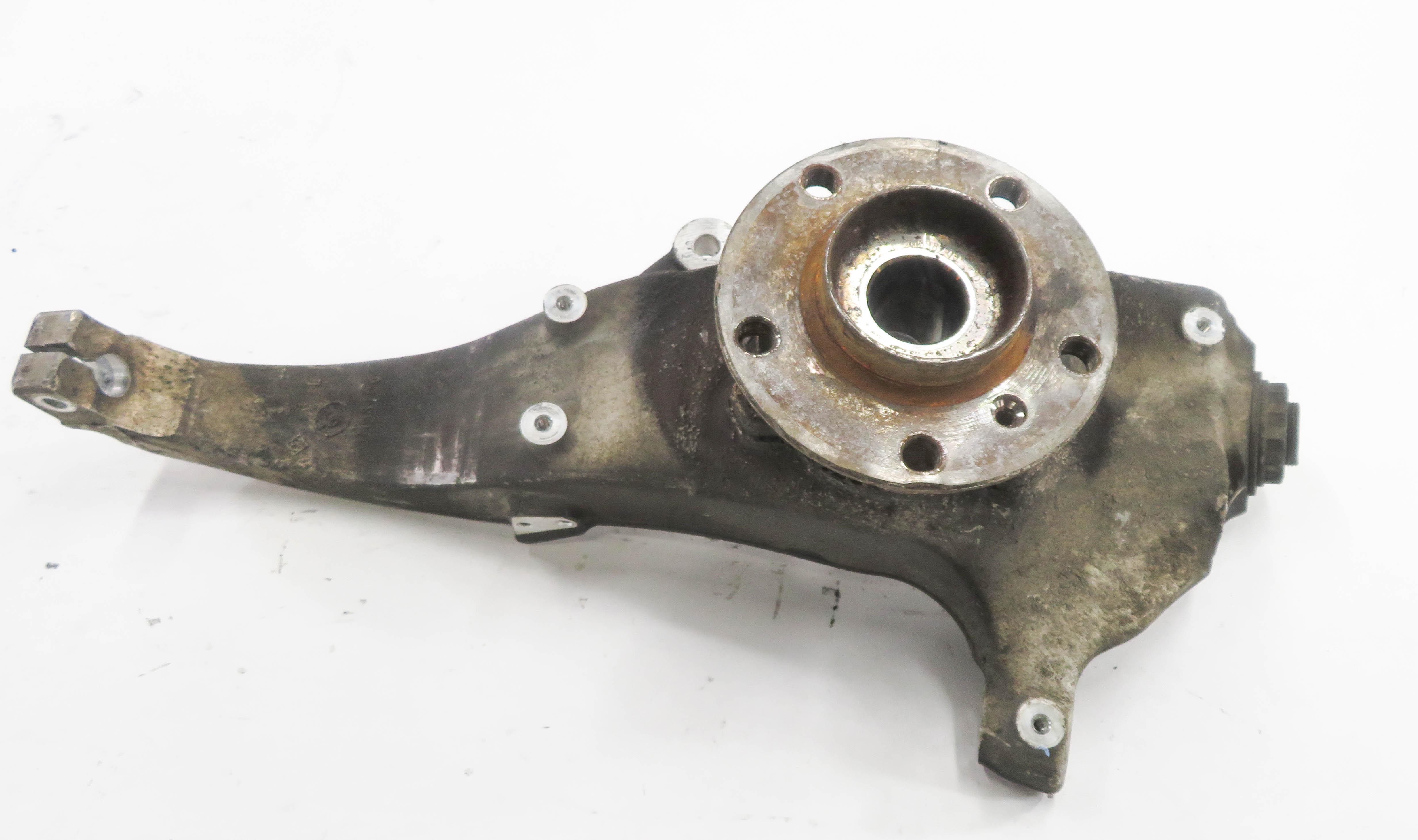 2010-2019 BMW 535iGT 550iGT 740i 750i (F01 F07) AWD - LEFT FRONT SPINDLE KNUCKLE — exact item pictured