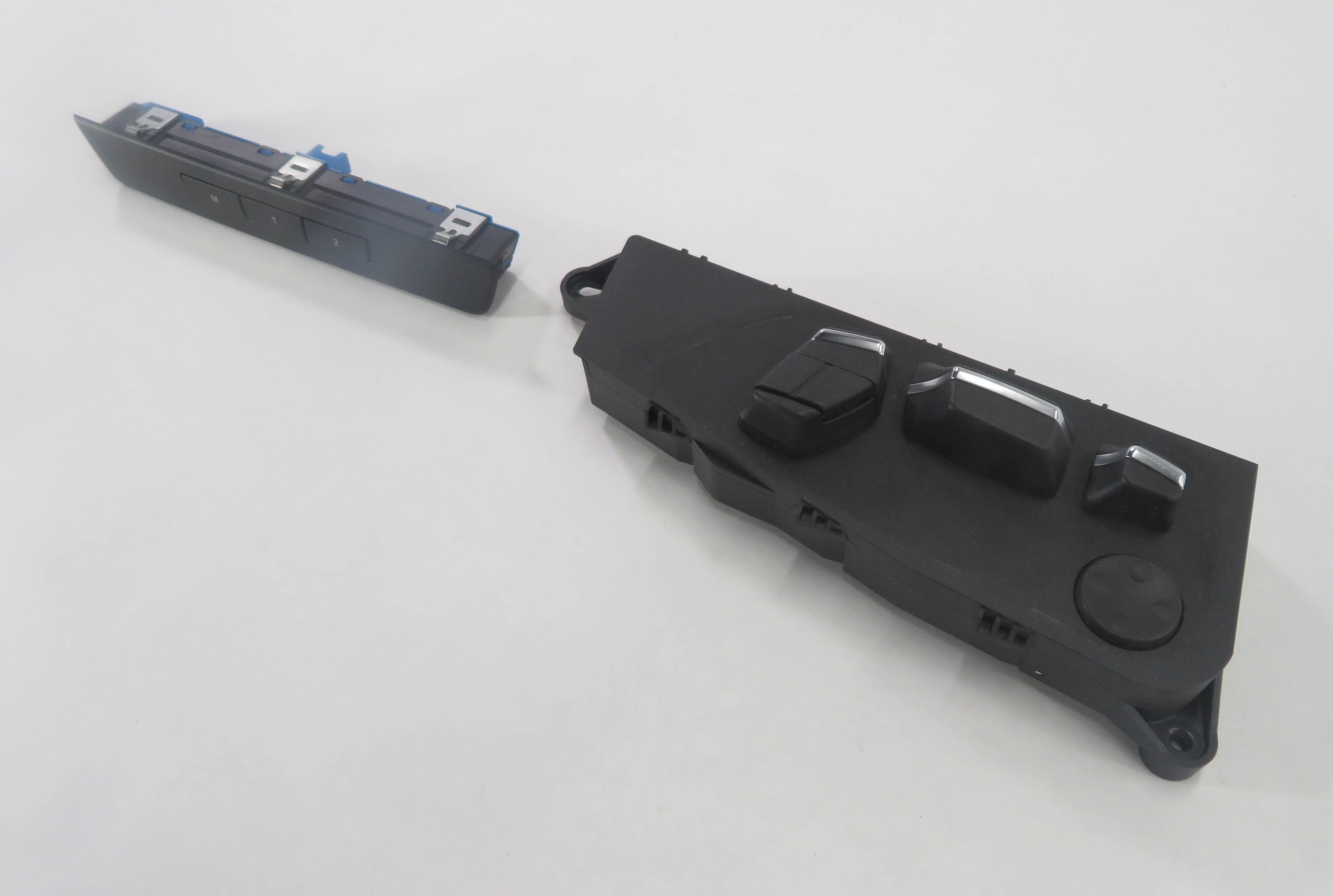 2011 BMW 535i (F10) LEFT FRONT DRIVER POWER SEAT ADJUSTMENT SWITCH w/ MEMORY — exact item pictured