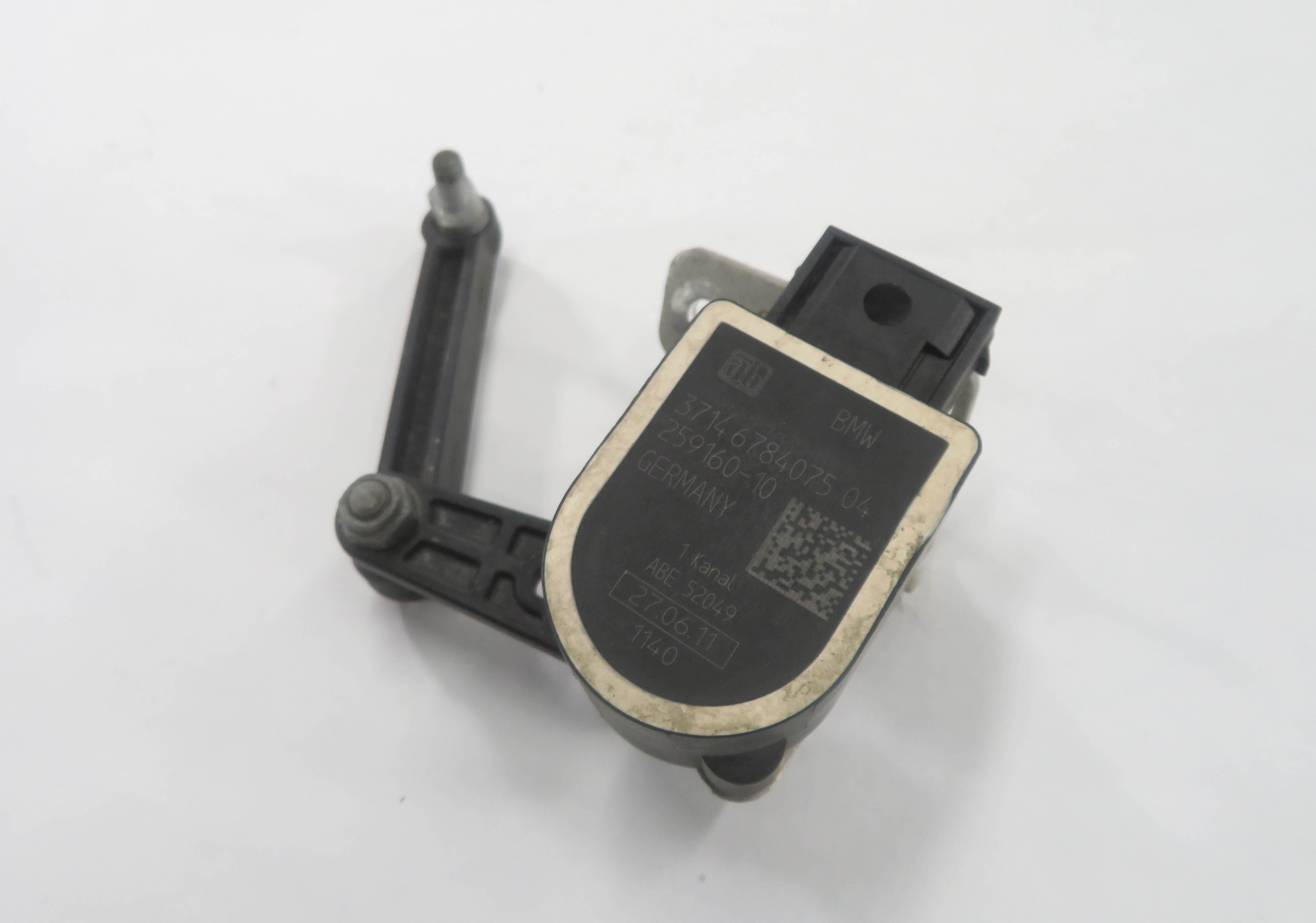 2011 BMW 535i (F10) LEFT DRIVER REAR SUSPENSION HEIGHT LEVEL SENSOR — exact item pictured