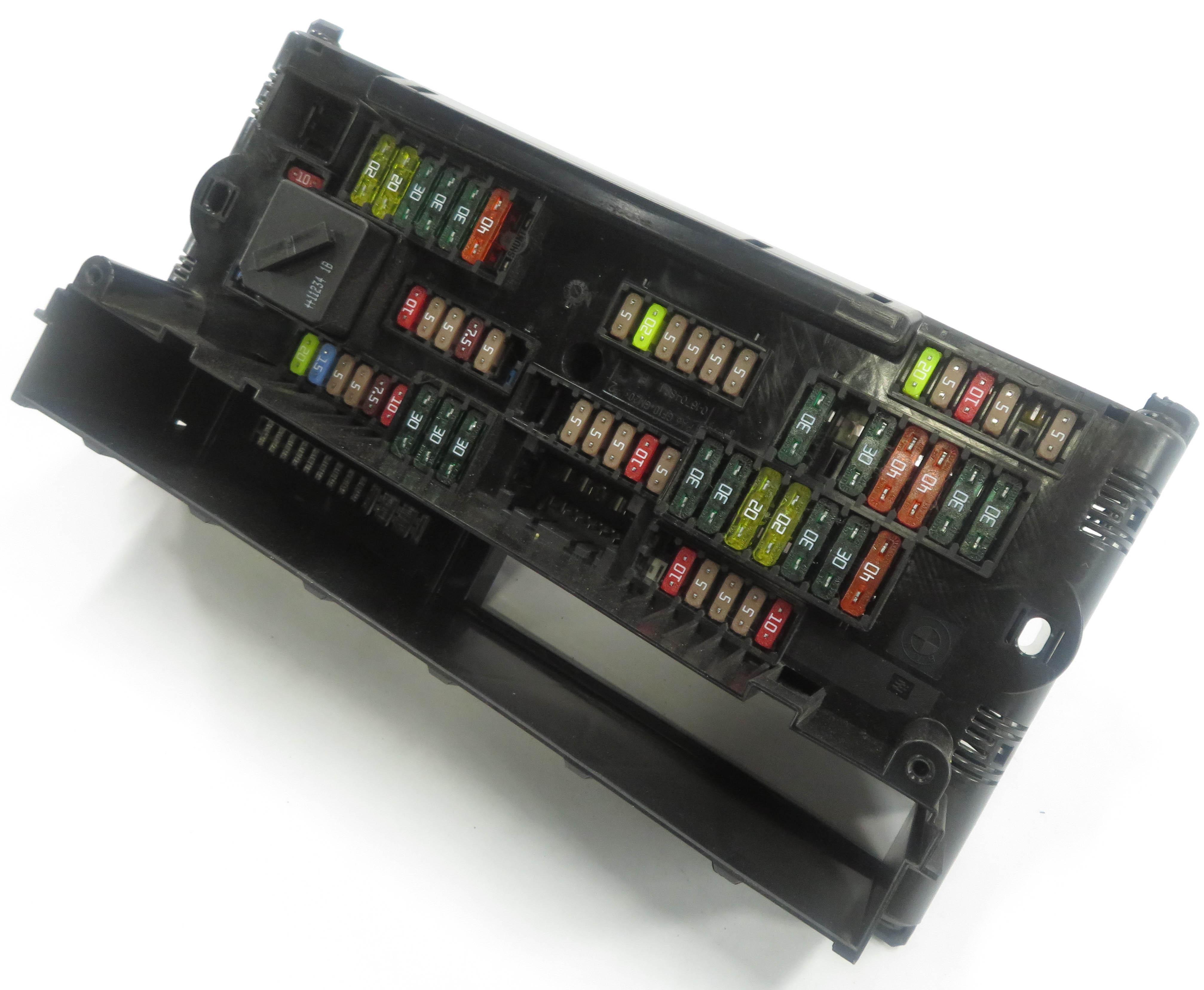 2011 BMW 535i (F10) FRONT POWER DISTRIBUTON FUSE BOX — exact item pictured