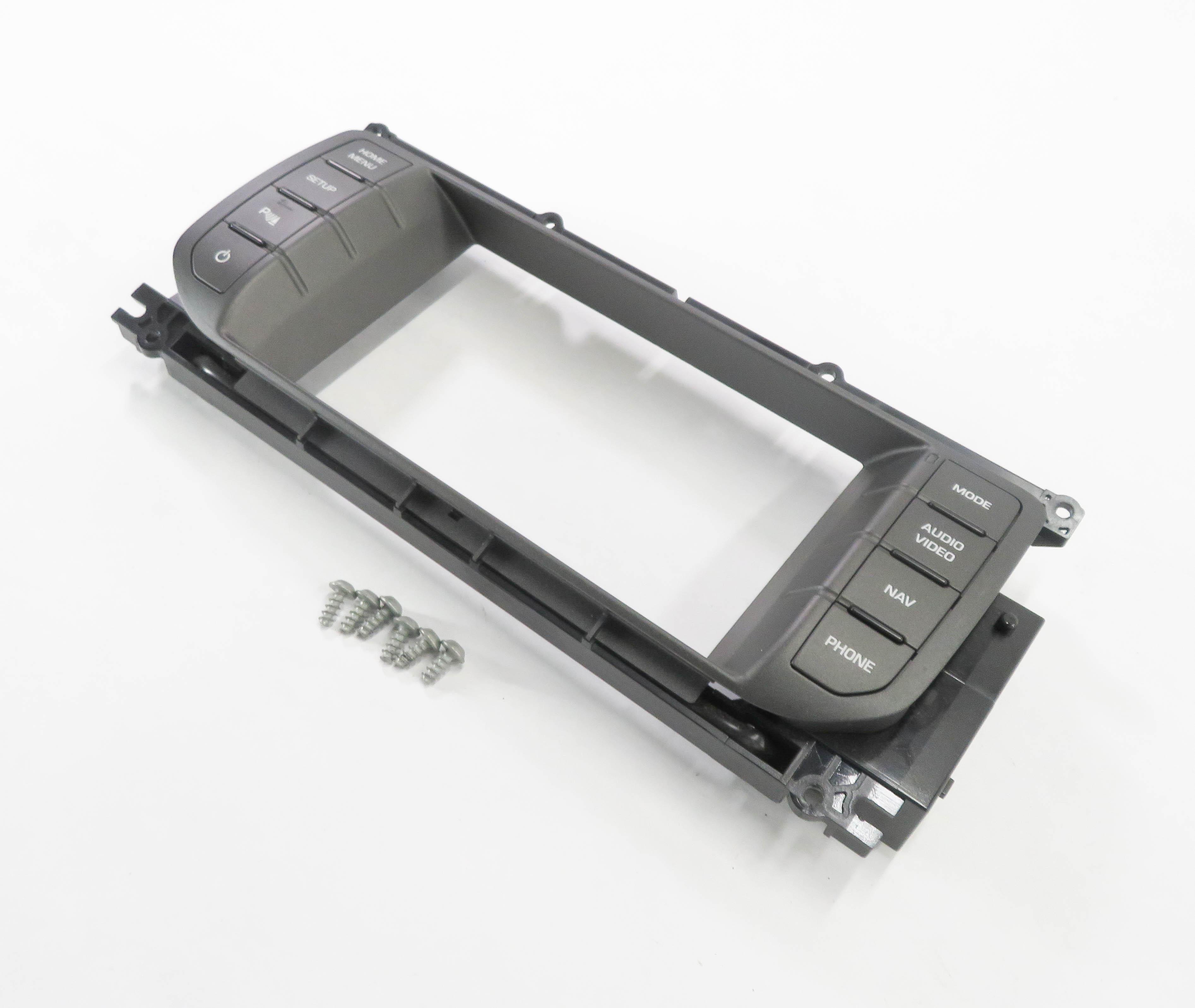 12-15 RANGE ROVER EVOQUE (L538) RADIO STEREO NAVIGATION SWITCH PANEL SCREEN TRIM — exact item pictured