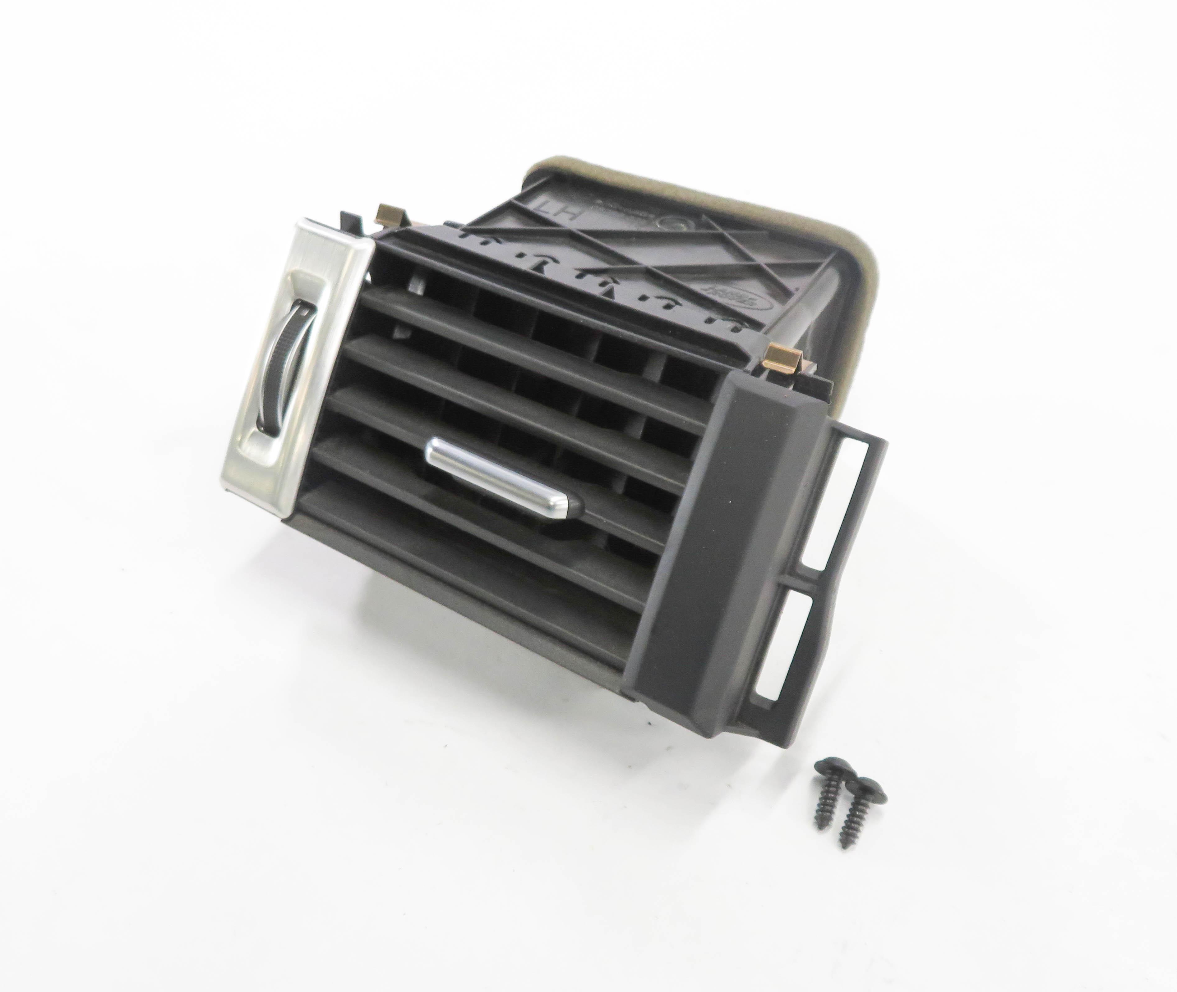 13 ROVER EVOQUE (L538) FRONT LEFT DRIVER DASH HEAT AIR AC VENT (BLACK/SILVER) — exact item pictured