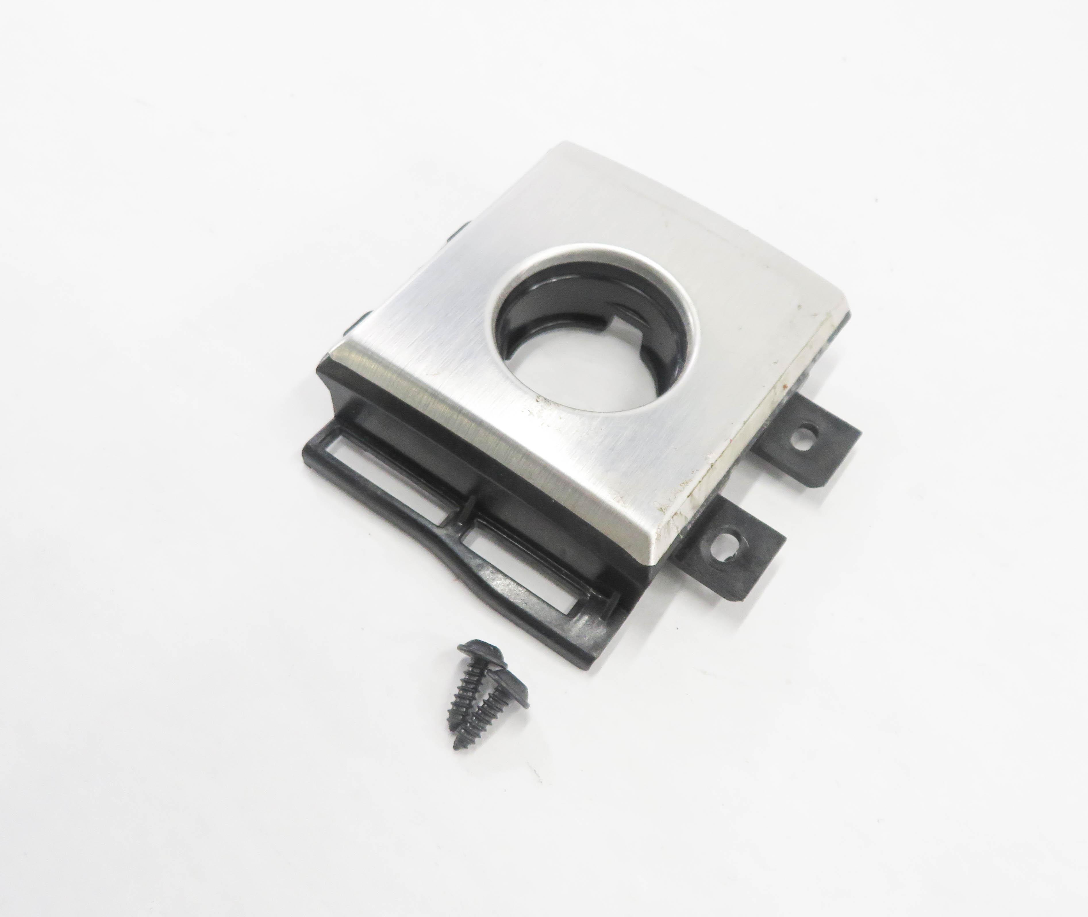 2013 RANGE ROVER EVOQUE (L538) IGNITION SWITCH START STOP BUTTON TRIM (SILVER) — exact item pictured