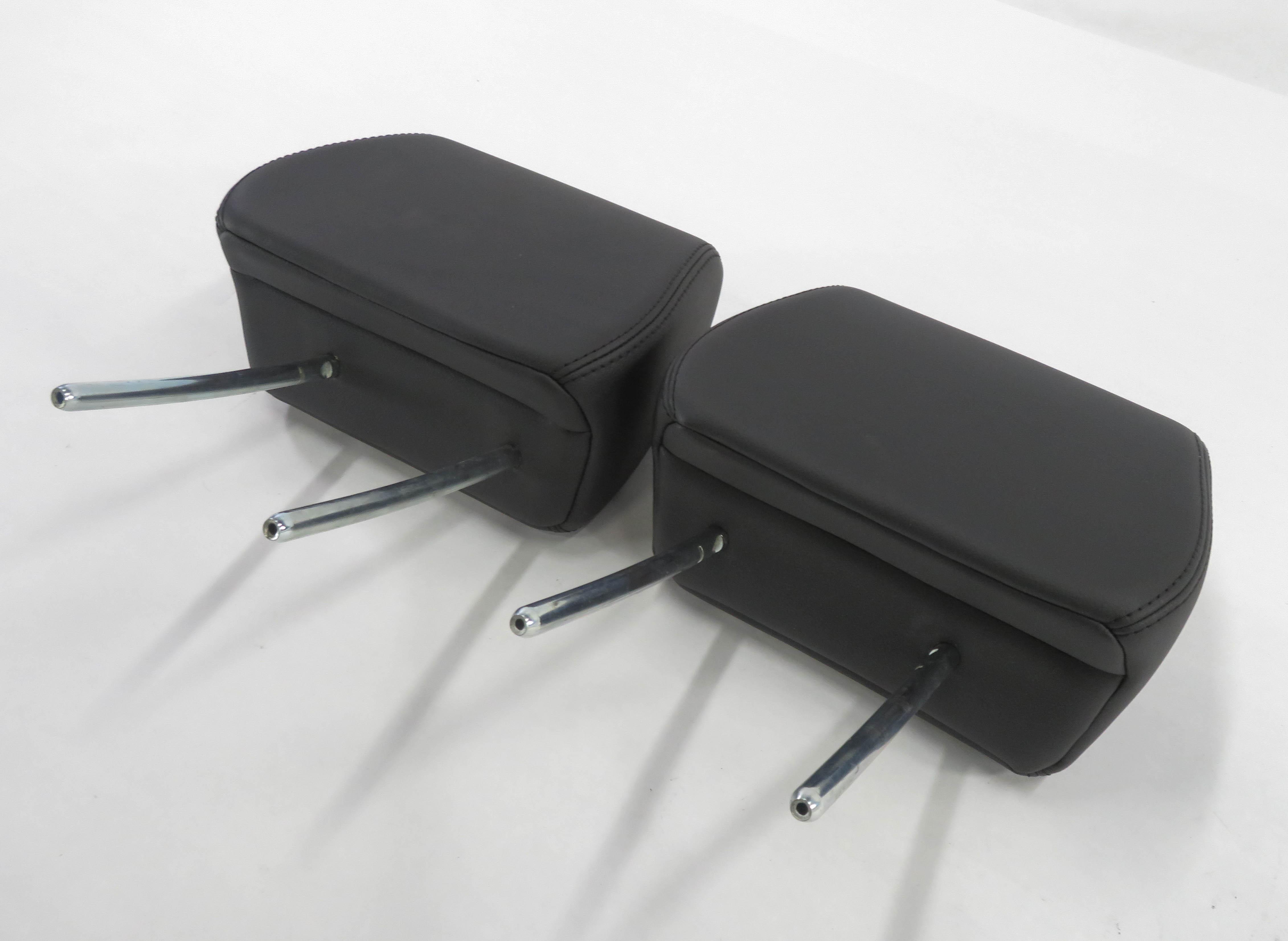 2013 RANGE ROVER EVOQUE (L538) FRONT LEFT & RIGHT HEADREST SET-2 (BLACK) — exact item pictured