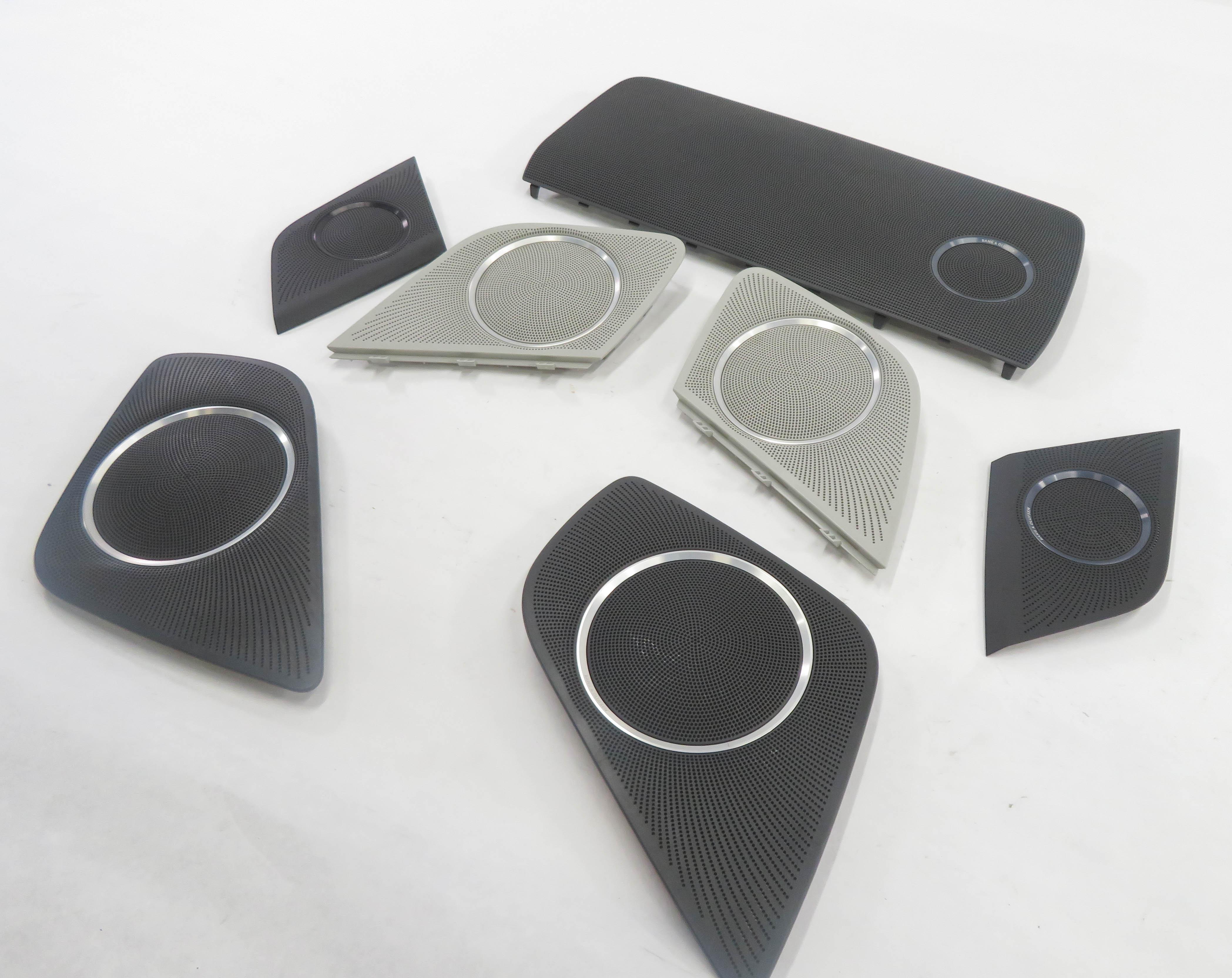 2013 AUDI S5 (B8 8T) COUPE - BANG & OLUFSEN SPEAKER GRILLE TRIM SET-7 — exact item pictured