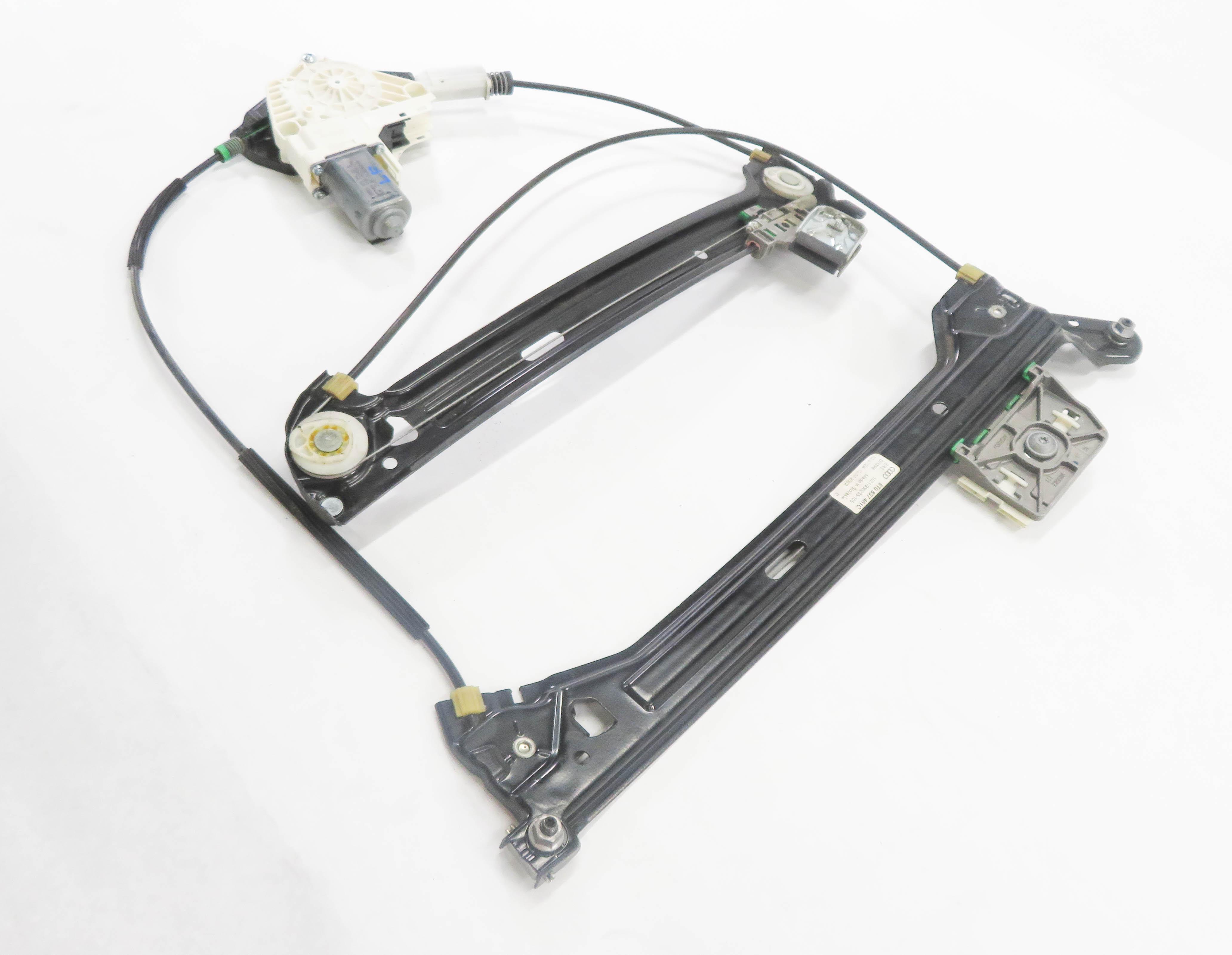 2013 AUDI S5 (B8 8T) LEFT FRONT DRIVER WINDOW REGULATOR w/ MOTOR — exact item pictured