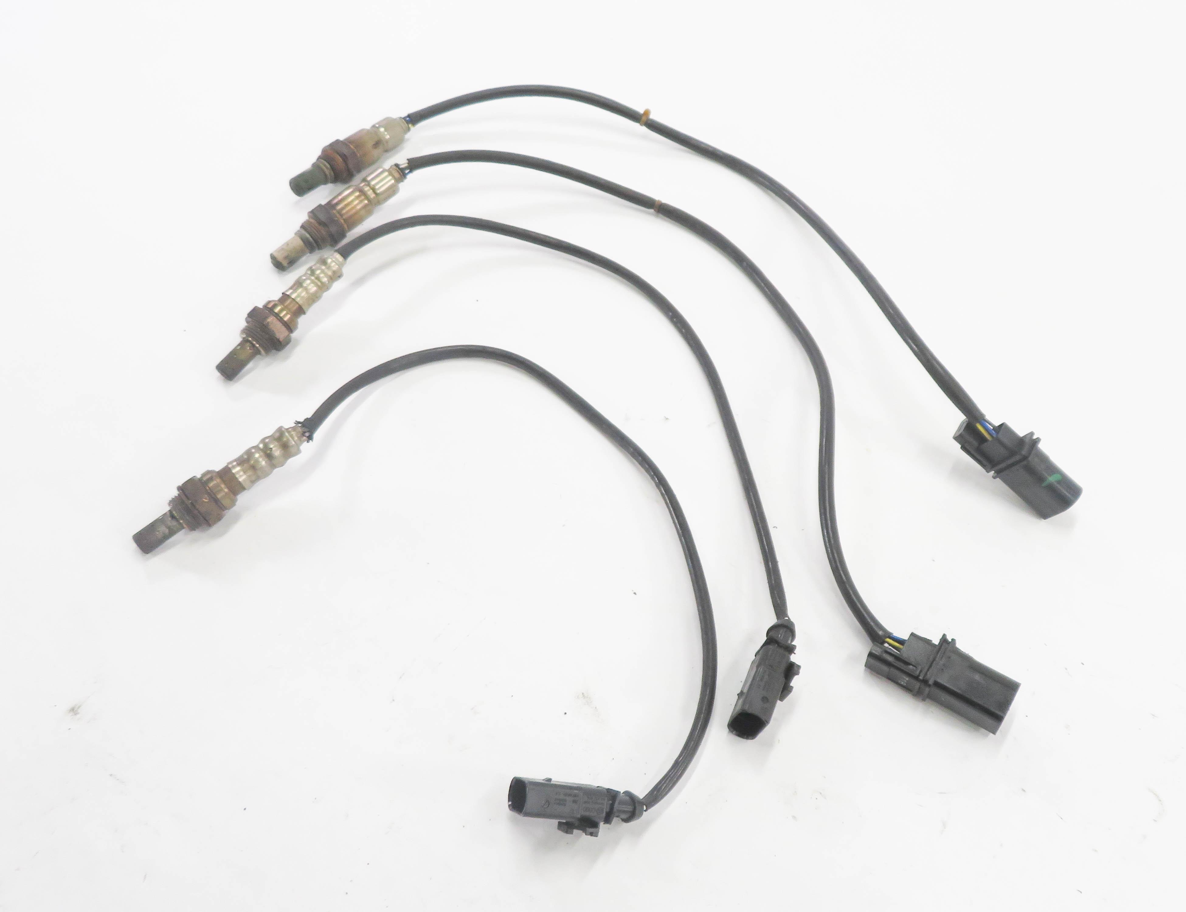 2013 AUDI S5 (B8 8T) 3.0L SUPERCHARGED - PRE / POST CAT O2 OXYGEN SENSOR SET-4 — exact item pictured