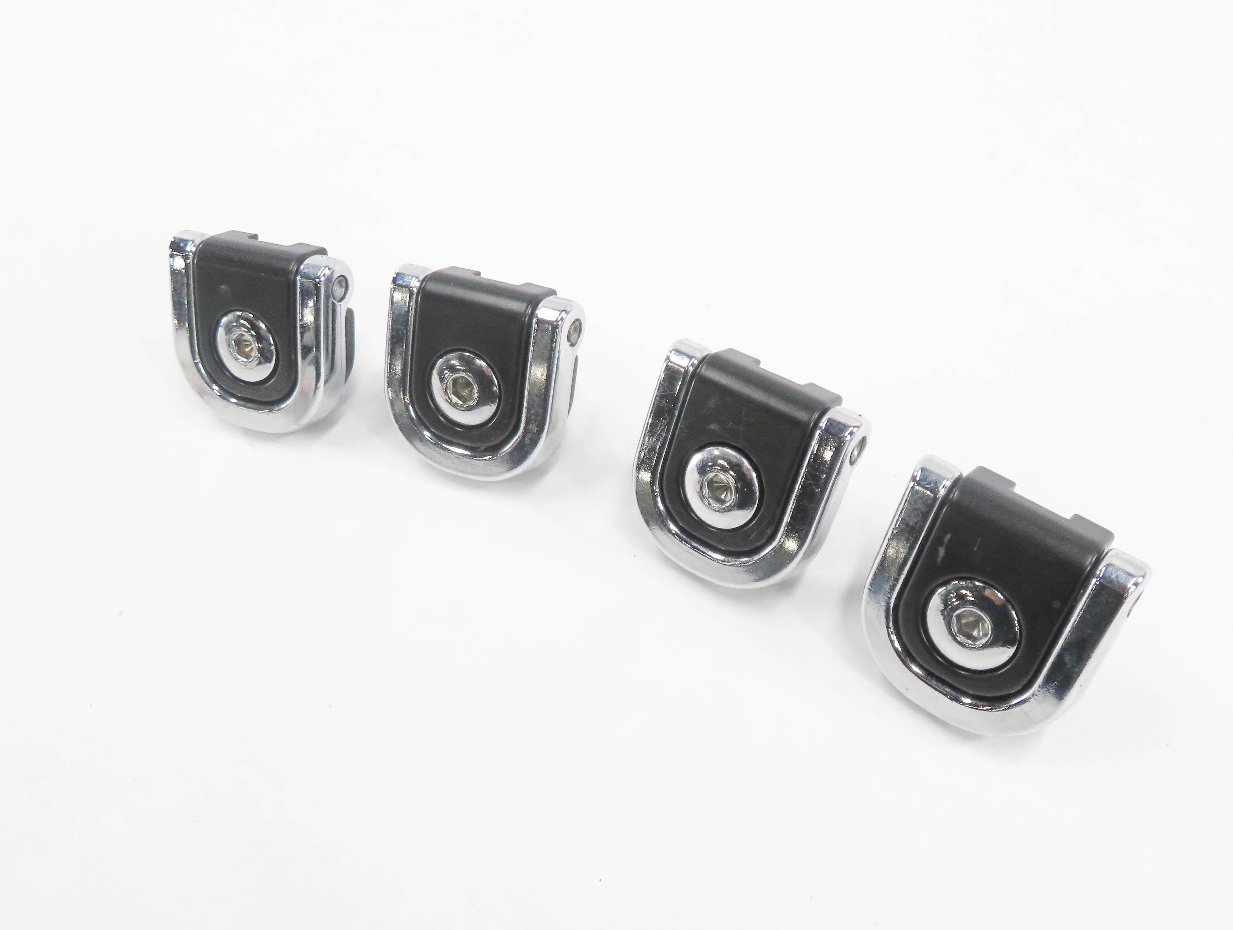 2010 RANGE ROVER SPORT (L320) REAR CARGO LUGGAGE TIE DOWN HOOK BUCKLE SET-4 — exact item pictured
