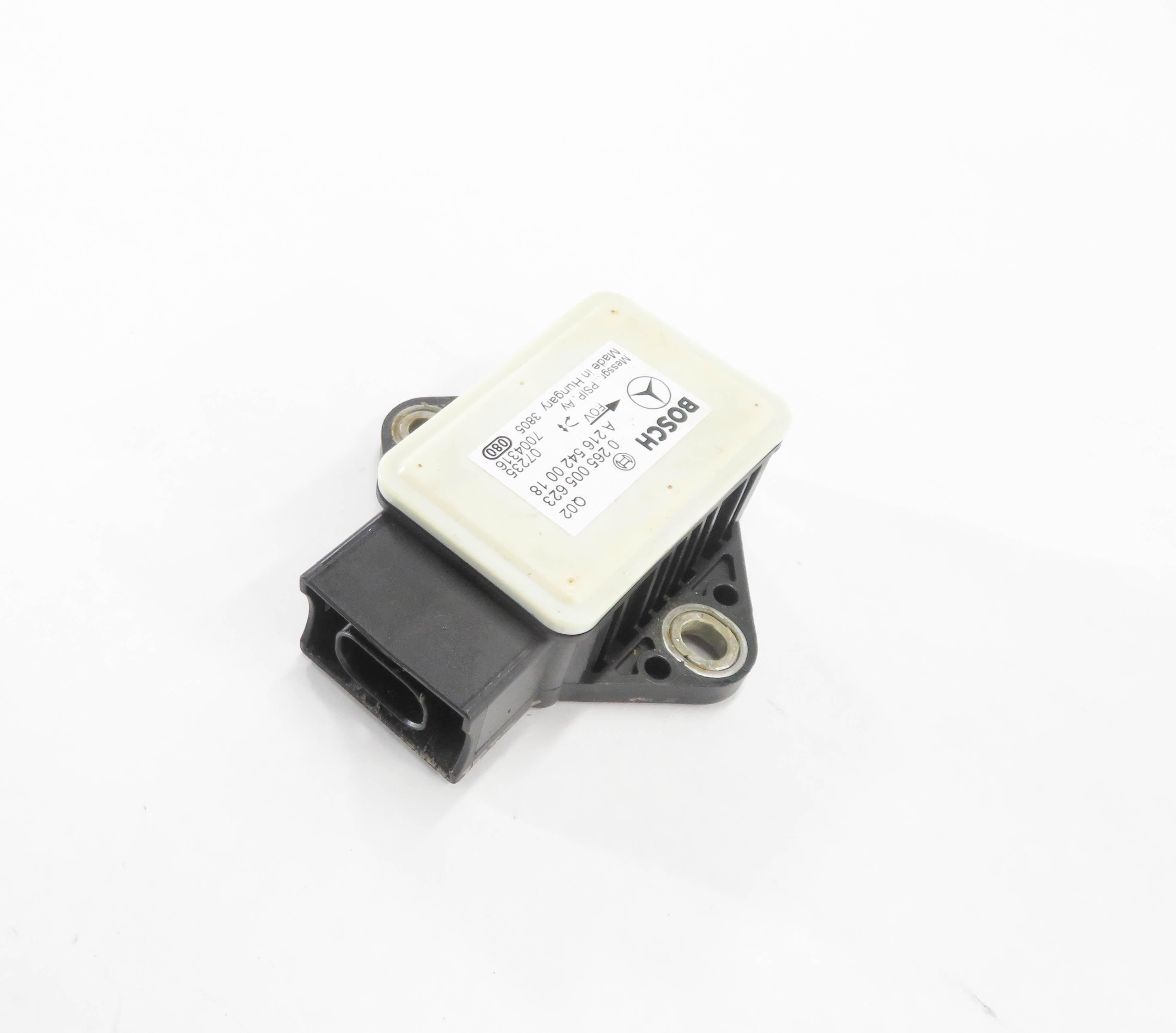 2008 MERCEDES CLS63 AMG (C219) YAW SPEED ACCELERATION TURN RATE STABILITY SENSOR — exact item pictured