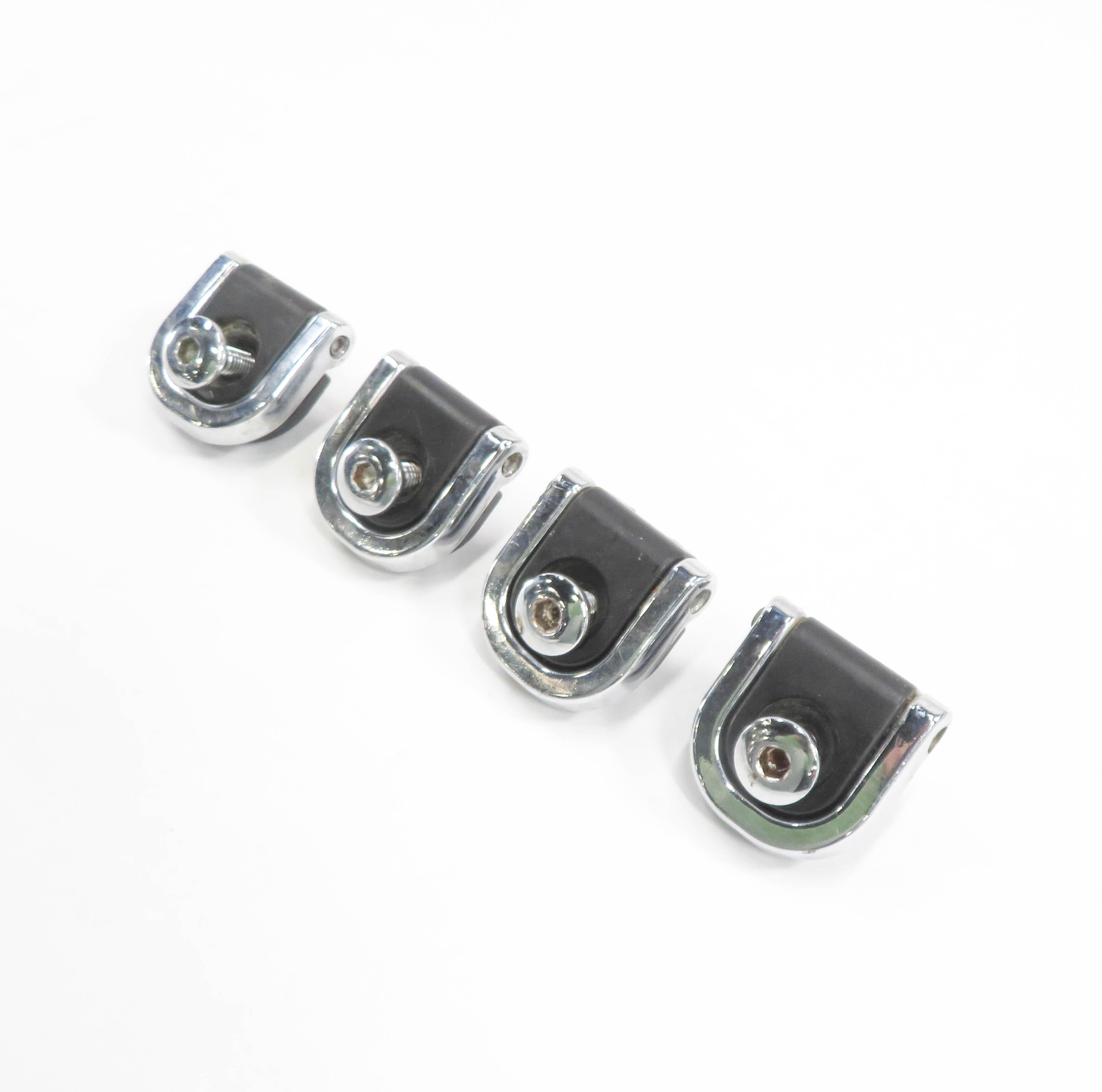 2006 RANGE ROVER SPORT (L320) REAR HATCH TRUNK CARGO TIE DOWN HOOK BUCKLE SET — exact item pictured
