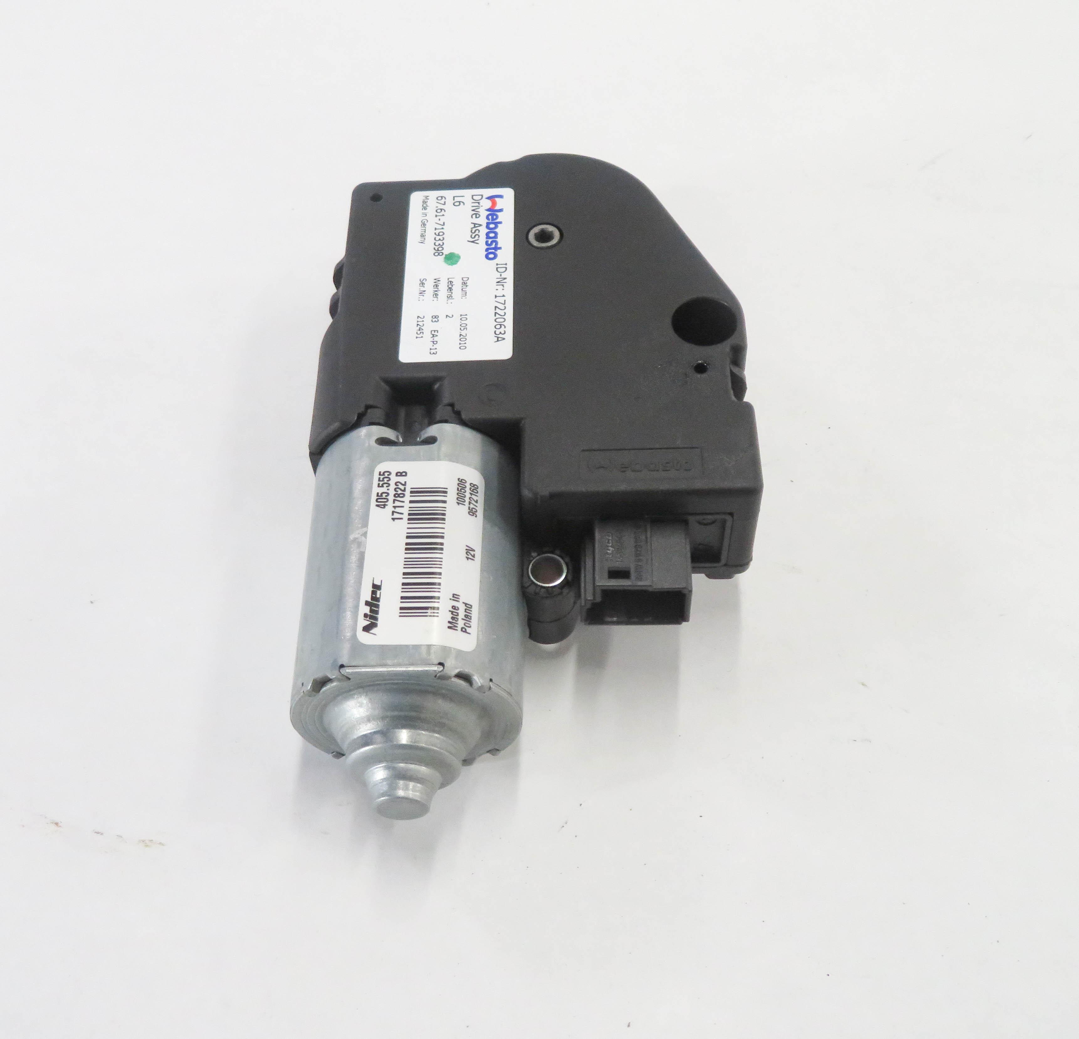 12-20 BMW 228i 230i 320i 328i 330i 335i 340i 428i 430i 435i 528i - SUNROOF MOTOR — exact item pictured