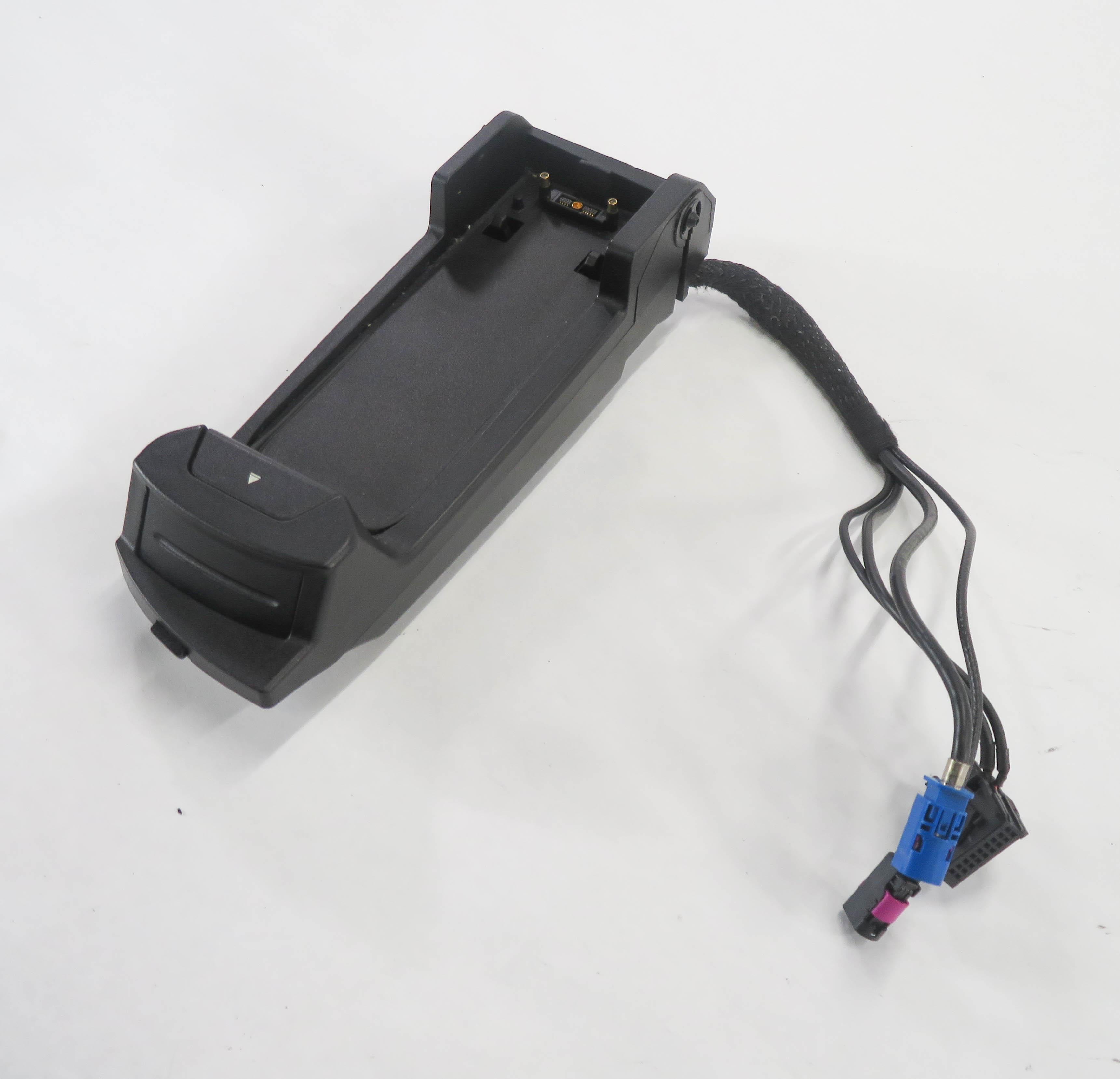 2011 BMW 750i (F01) FRONT CENTER CONSOLE CELL PHONE SNAP IN CRADLE — exact item pictured