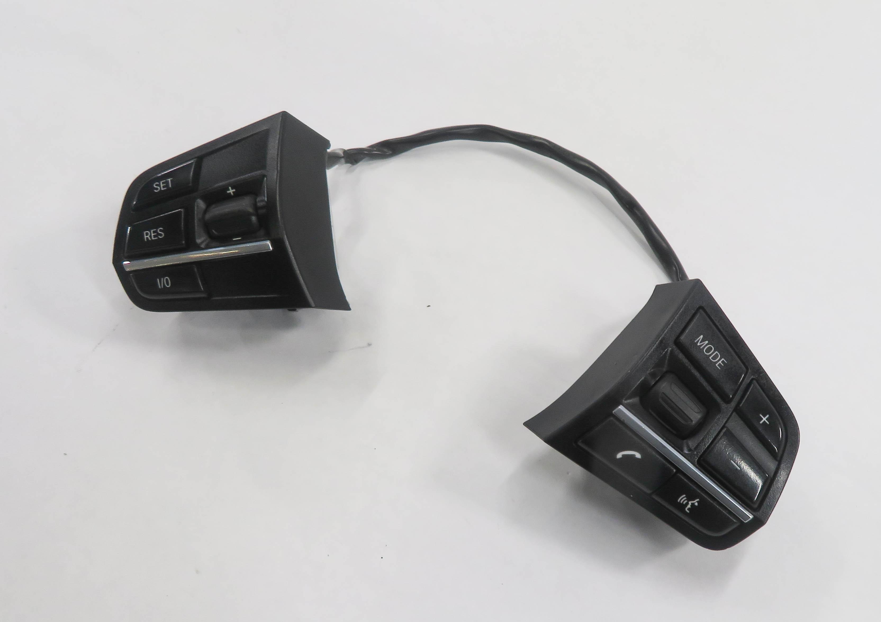 2011 BMW 750i (F01) STEERING CRUISE CONTROL RADIO PHONE SWITCH BUTTON SET — exact item pictured