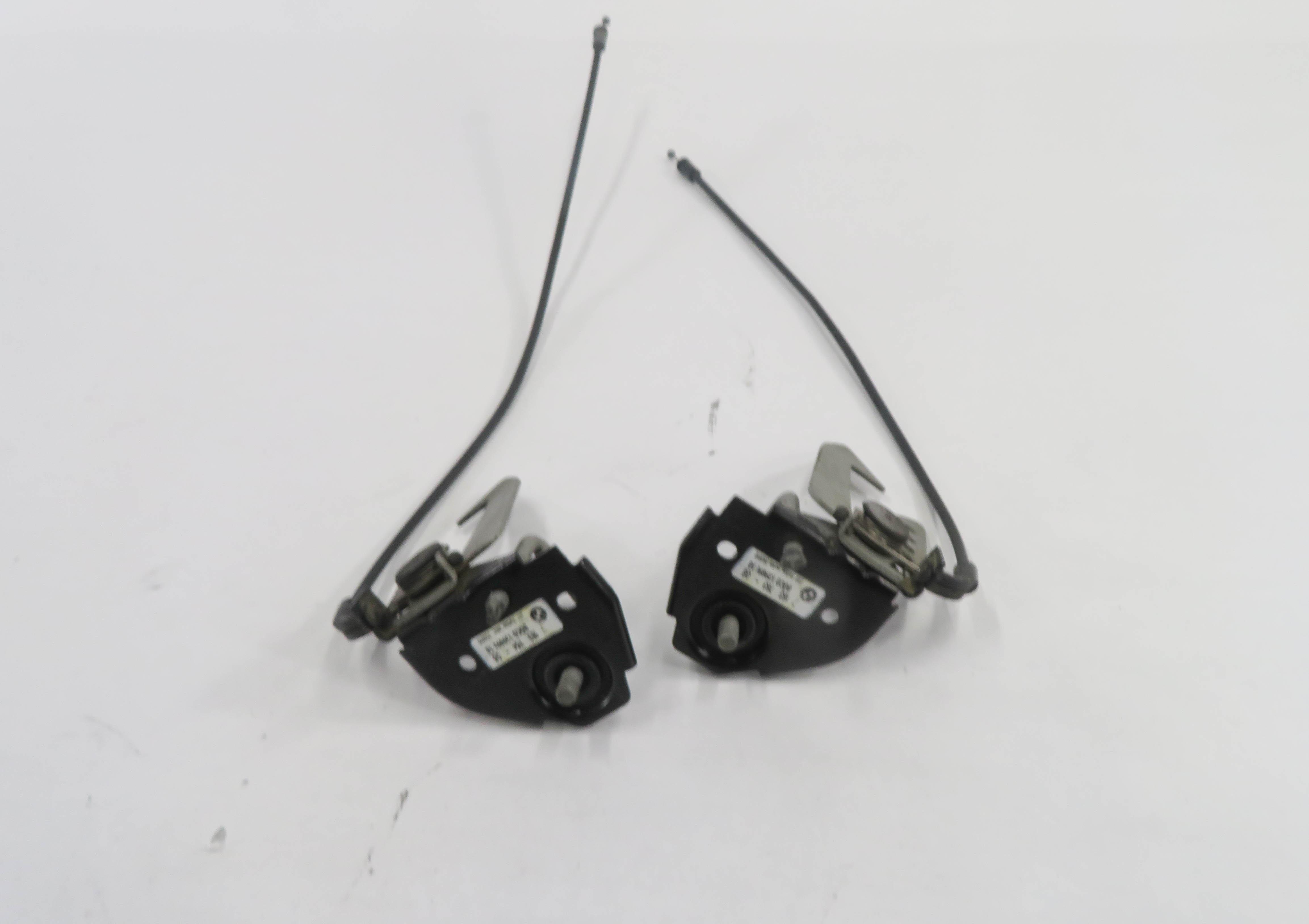 2011 BMW 750i (F01) FRONT UPPER HOOD LOCK LATCH SET-2 — exact item pictured