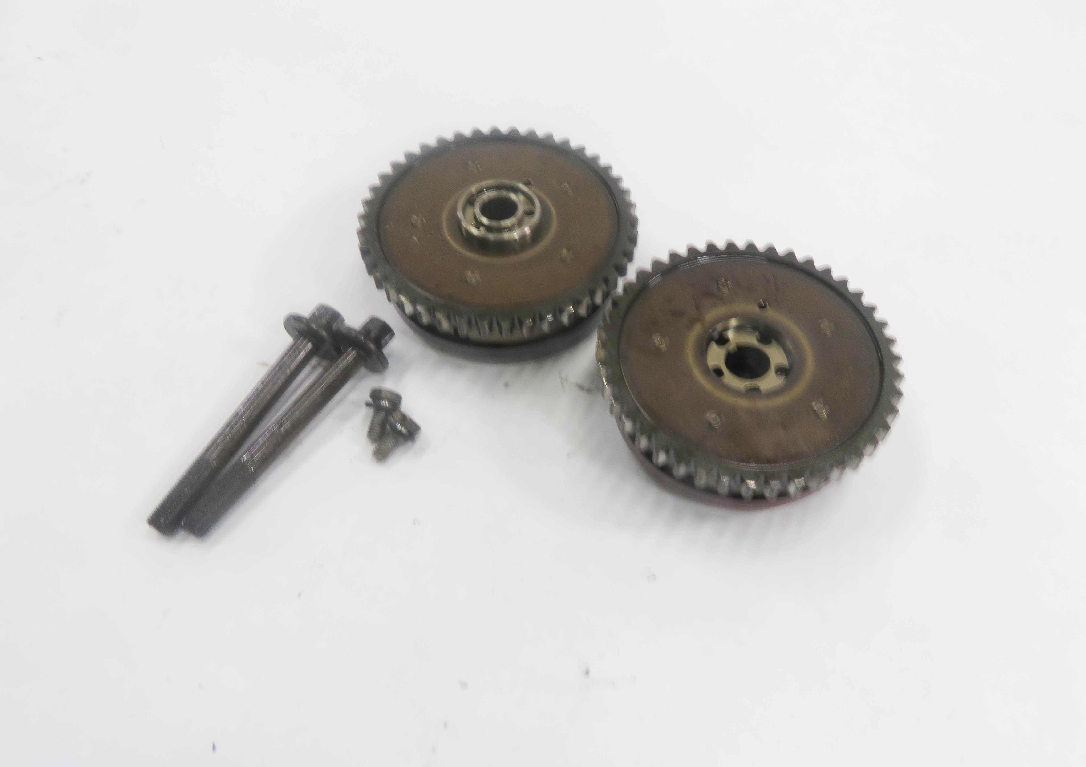 2011 BMW 750i (F01) 4.4L N63 TWIN TURBO - LEFT ENGINE TIMING GEAR SET-2 — exact item pictured