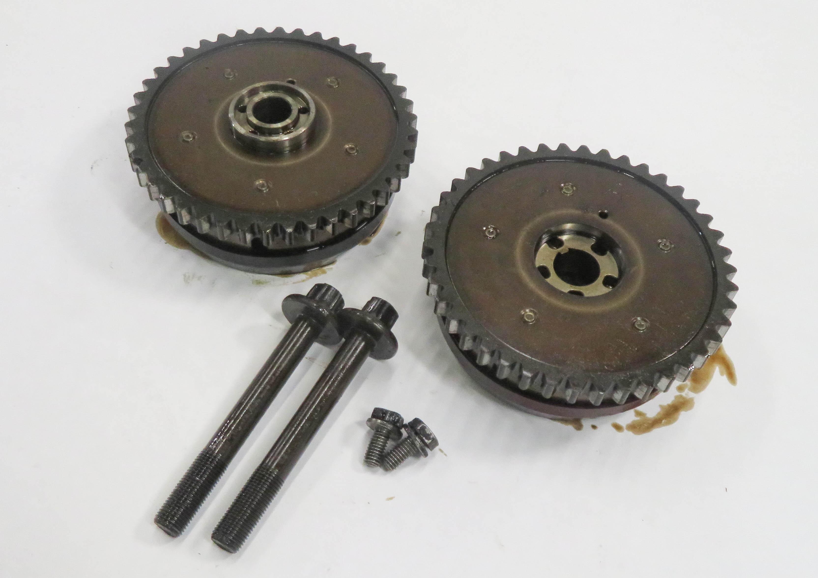 2011 BMW 750i (F01) 4.4L N63 TWIN TURBO - RIGHT ENGINE TIMING GEAR SET-2 — exact item pictured