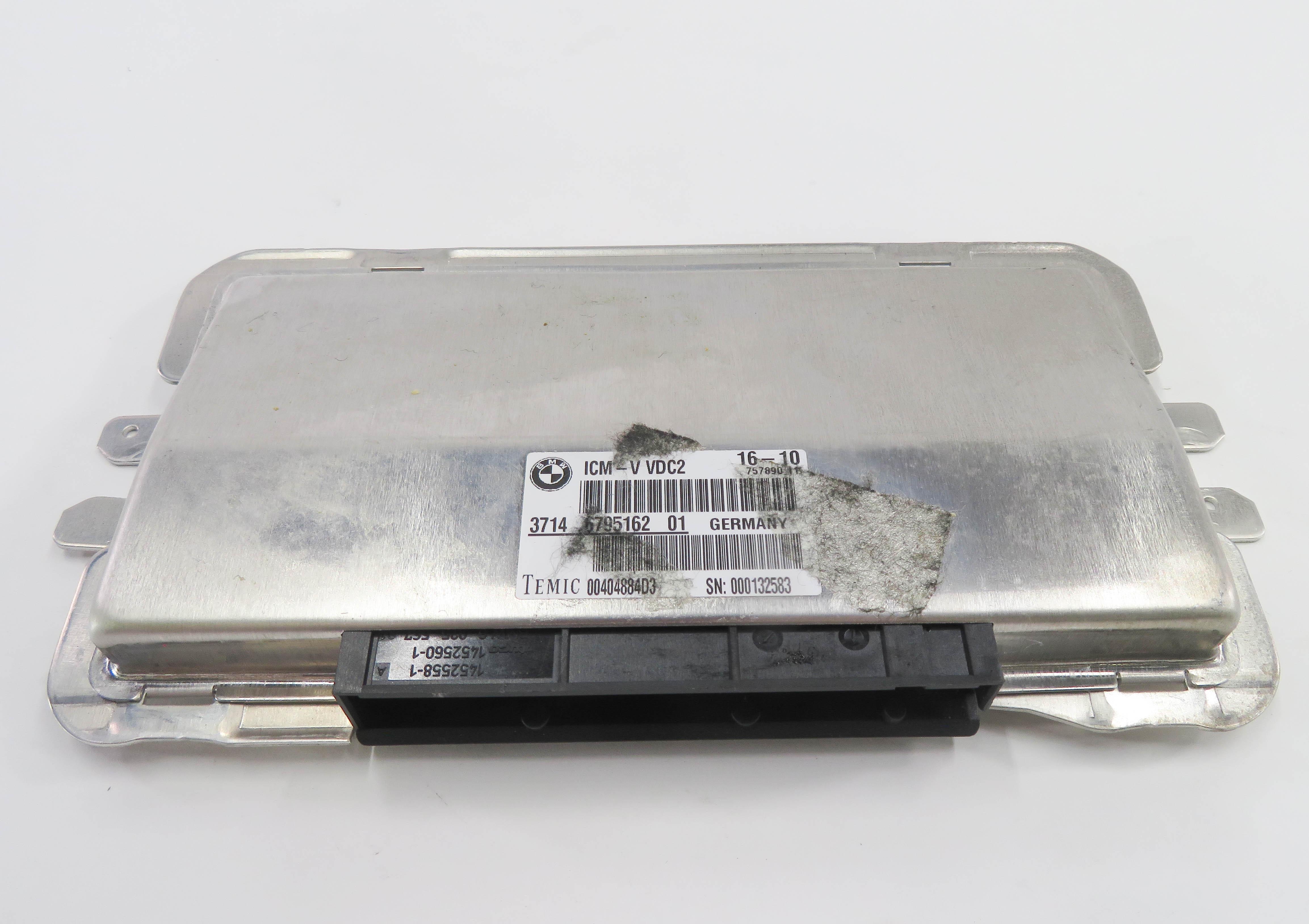 2010-2015 BMW 528i 535i 550i 740i 750i (F01 F10) VDC SUSPENSION CONTROL MODULE — exact item pictured