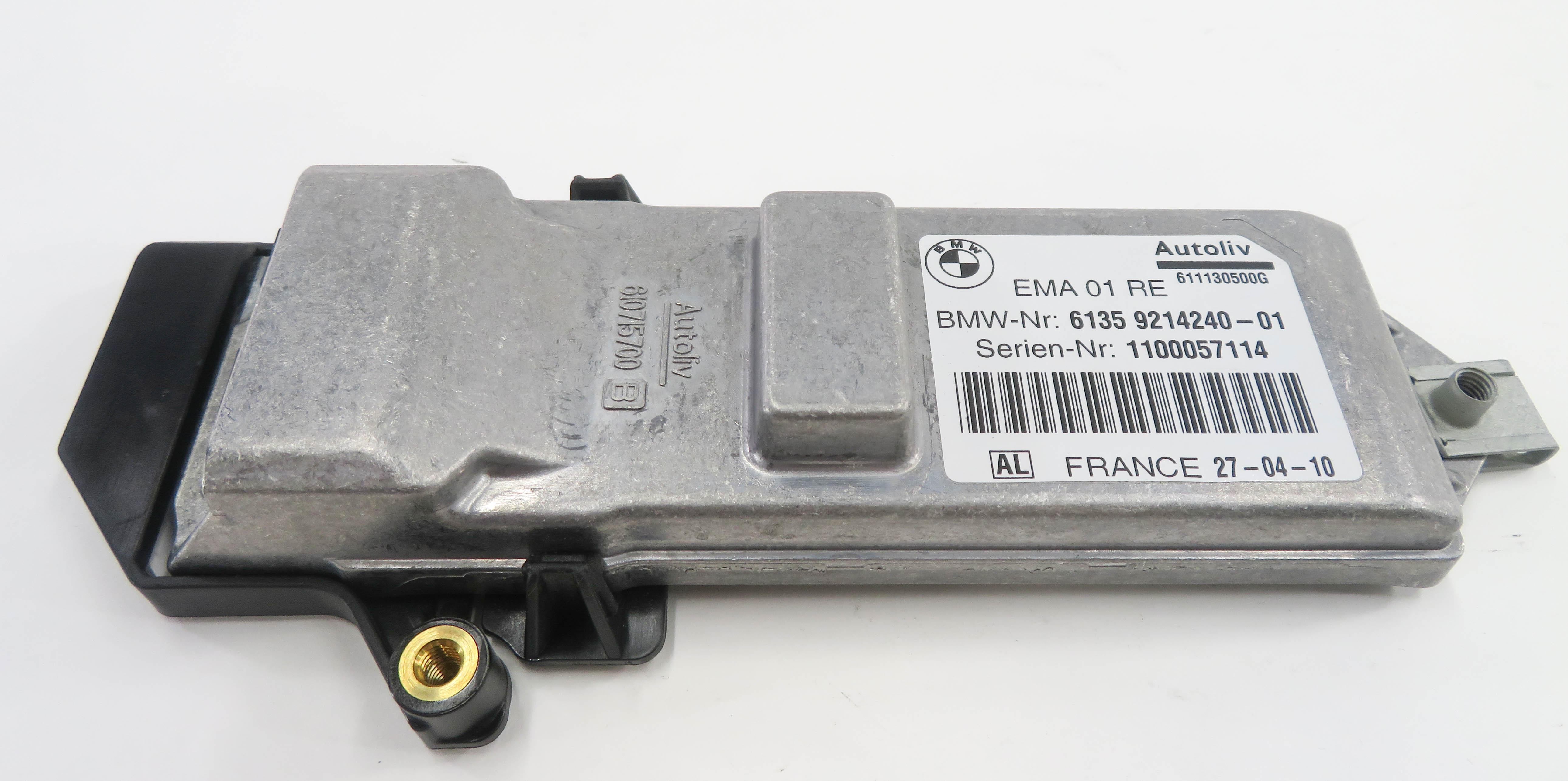 2009-2012 BMW 740i 750i 760i B7 (F01 F02) RIGHT FRONT PASSENGER SEATBELT MODULE — exact item pictured