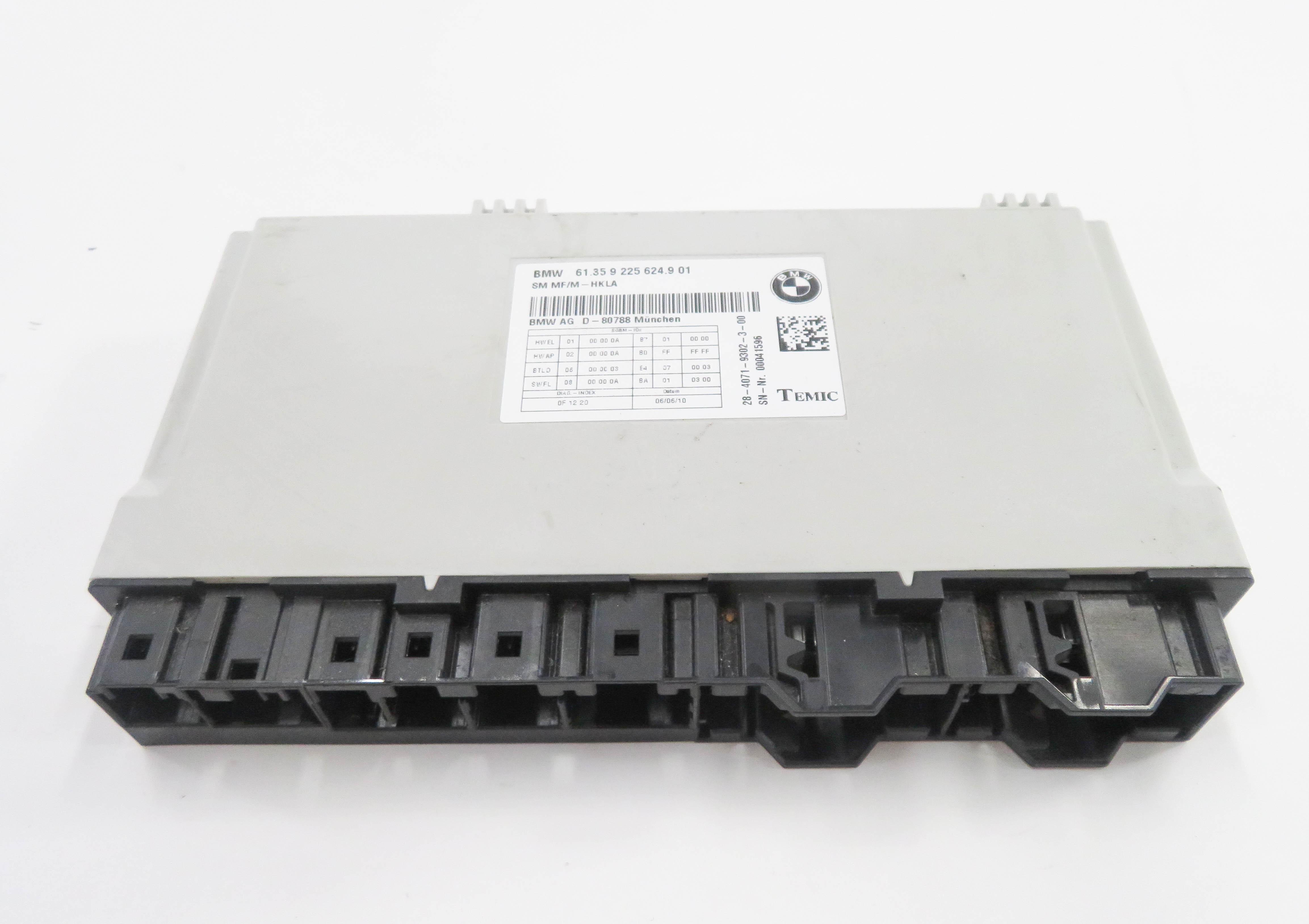 2010-2017 BMW 528i 535i 550i 650i 740i 750i (F01 F10) COMFORT MEMORY SEAT MODULE — exact item pictured
