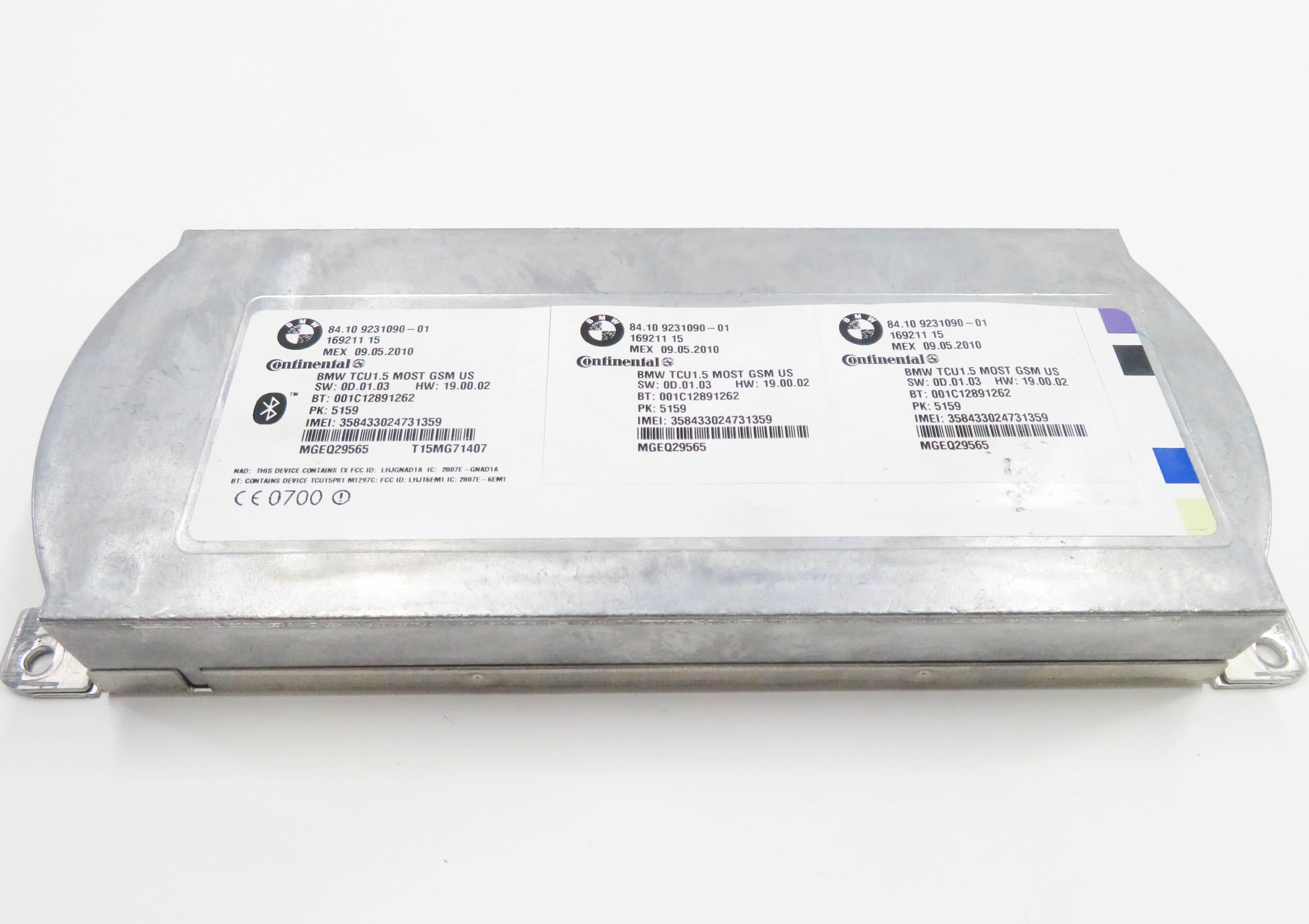 2011 BMW 750i (F01) BLUETOOTH TELEMATICS COMMUNICATION CONTROL MODULE — exact item pictured