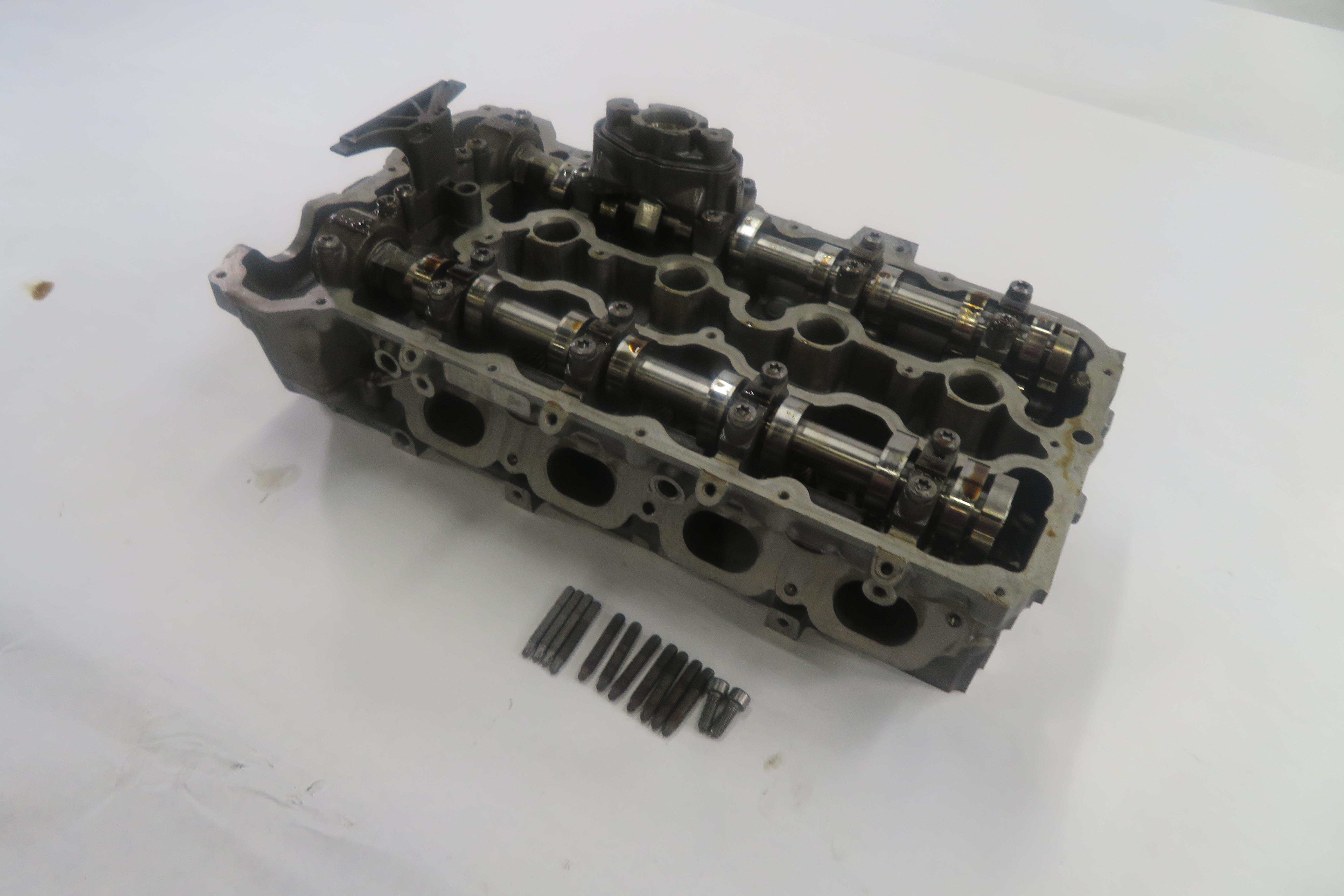 08-14 BMW 550i 750i X5 X6 (F01 E70 F10 E71) 4.4L TWIN TURBO - LEFT CYLINDER HEAD — exact item pictured