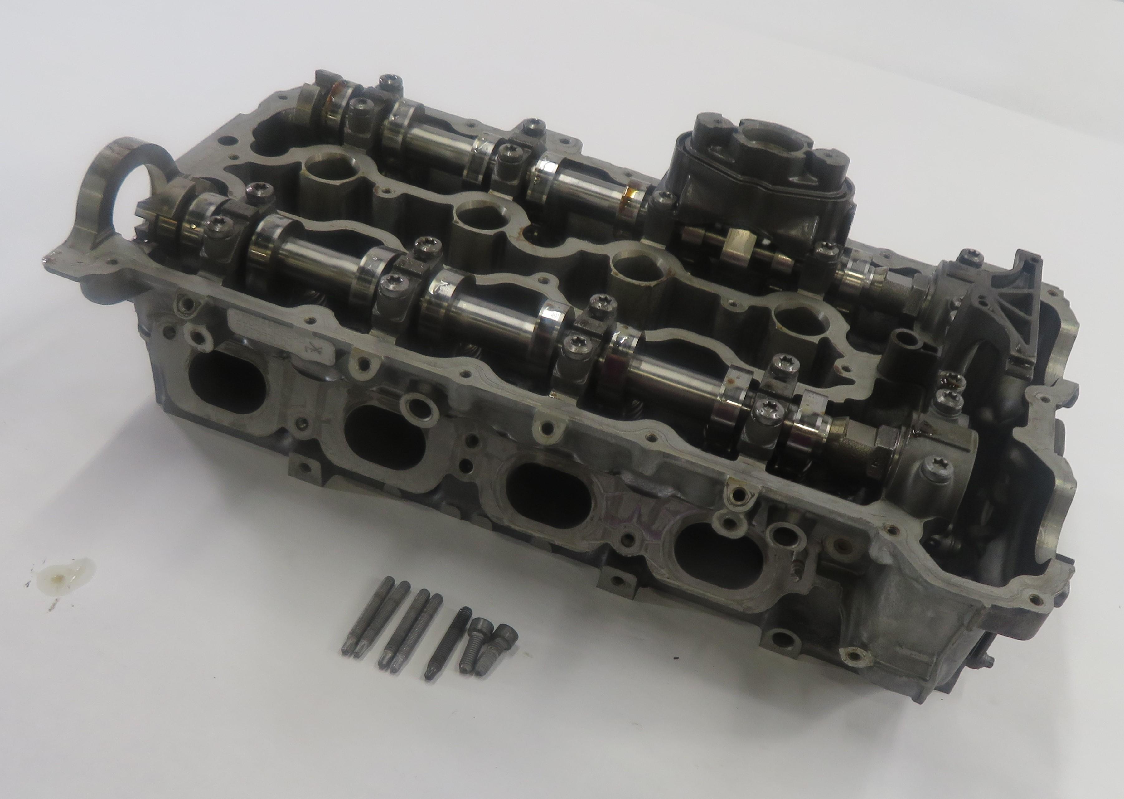 08-14 BMW 550i 750i X5 X6 (F01 E70 F10 E71) 4.4L TWIN TURBO RIGHT CYLINDER HEAD — exact item pictured