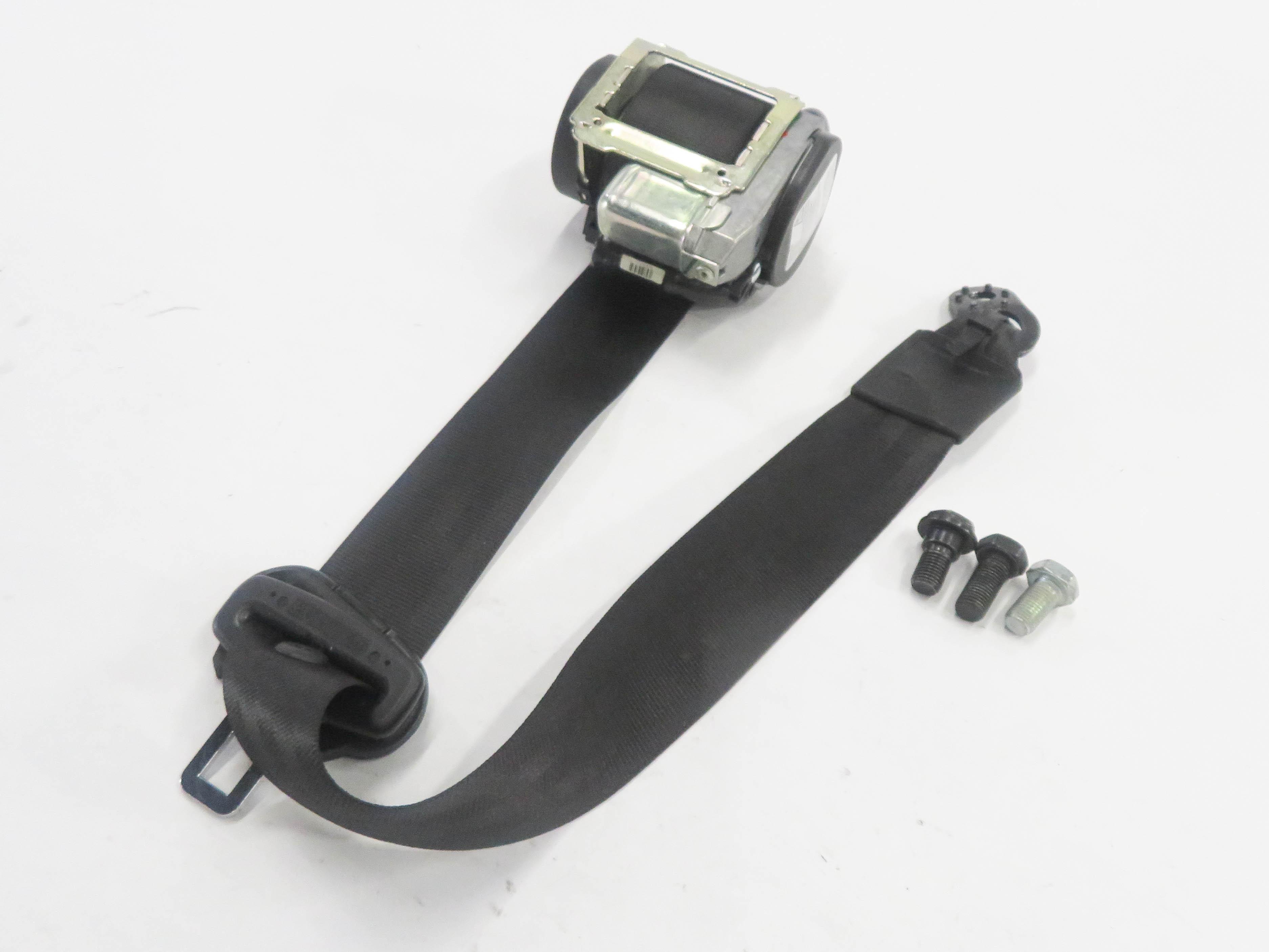 2013 AUDI Q7 (4L) RIGHT REAR 2nd SECOND ROW SEAT SEATBELT RETRACTOR (BLACK) — exact item pictured