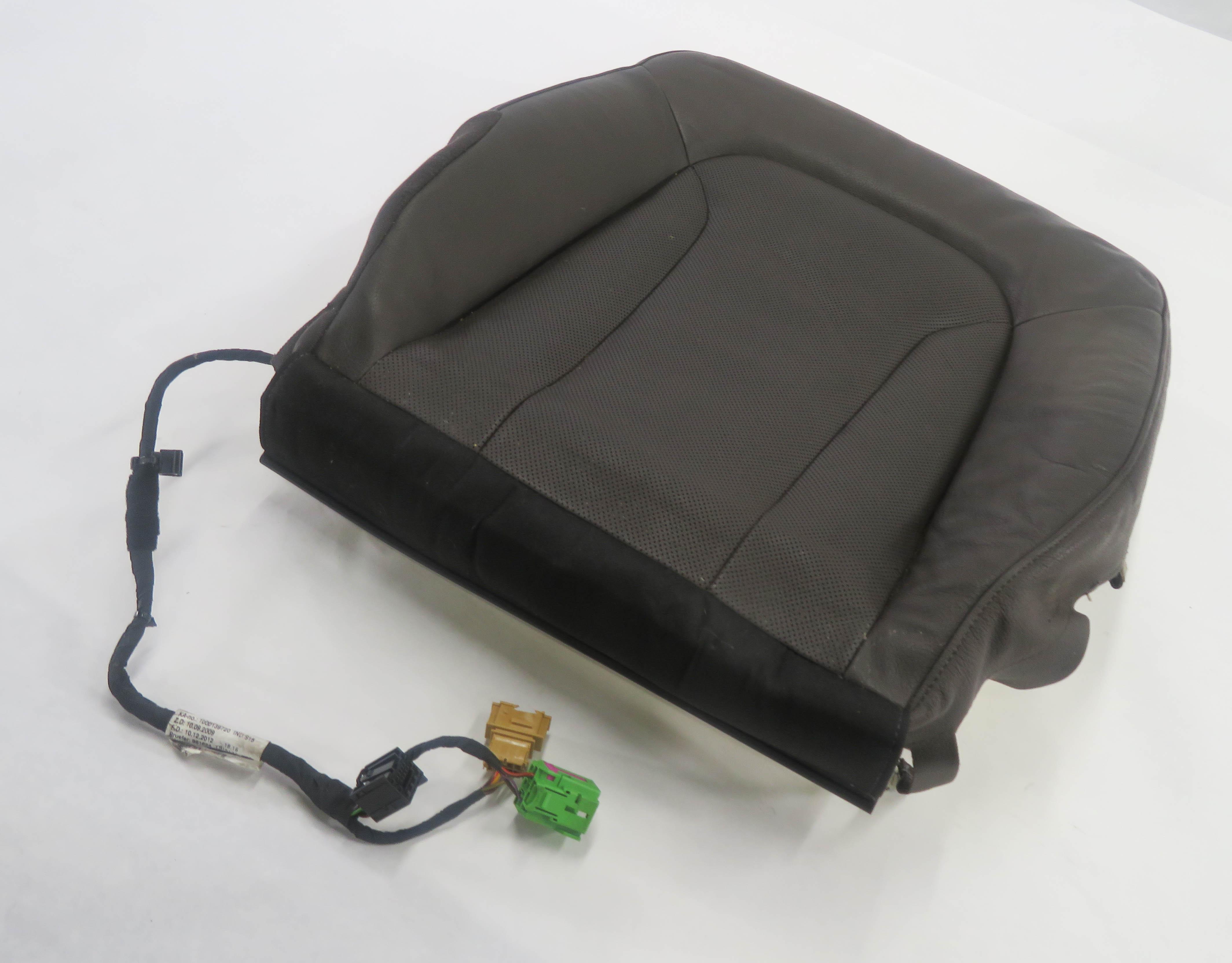 2013 AUDI Q7 (4L) RIGHT FRONT LOWER BOTTOM HEATED SEAT CUSHION (ESPRESSO) — exact item pictured