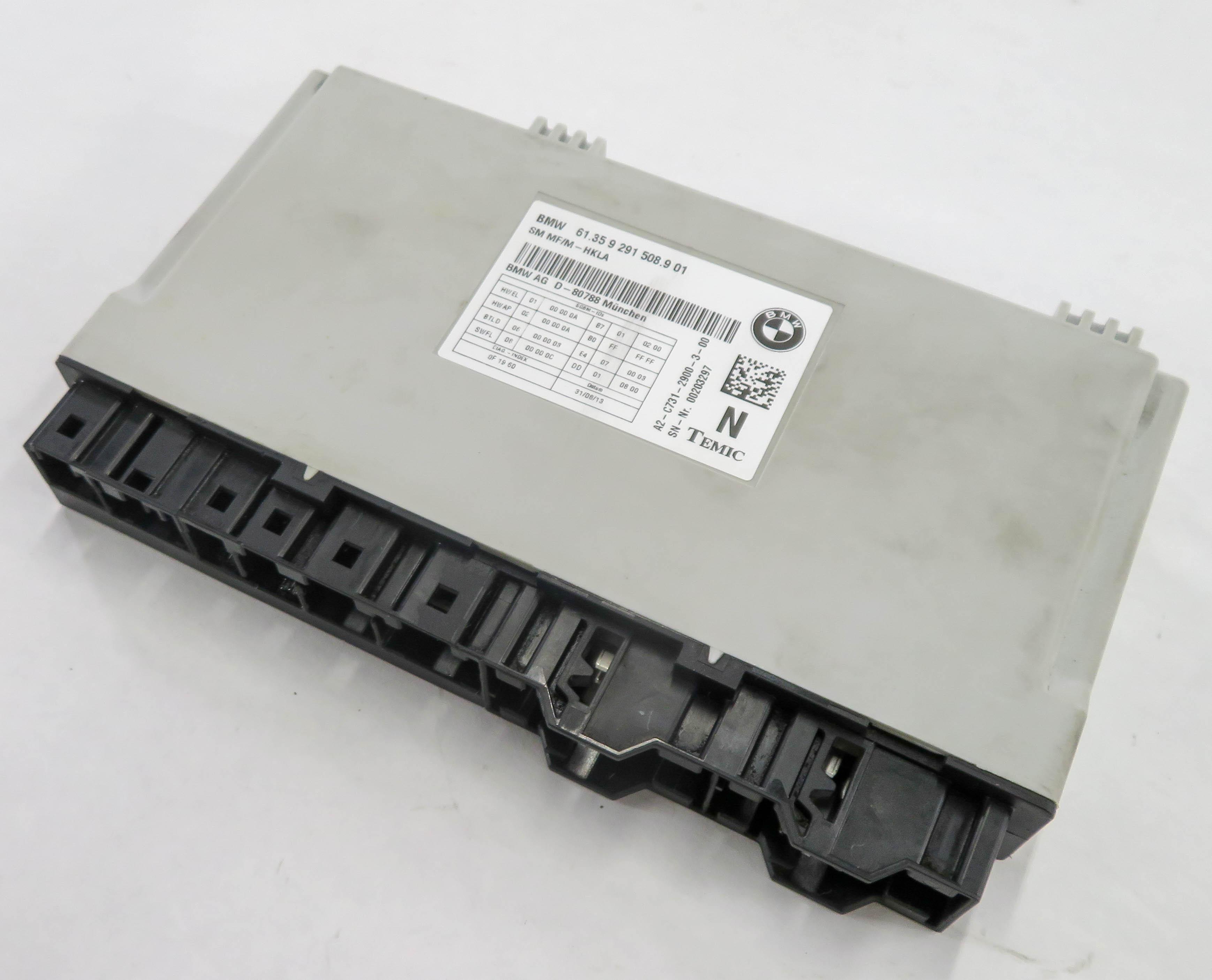2010-2017 BMW 528i 535i 550i 650i 740i 750i (F01 F10) COMFORT MEMORY SEAT MODULE — exact item pictured