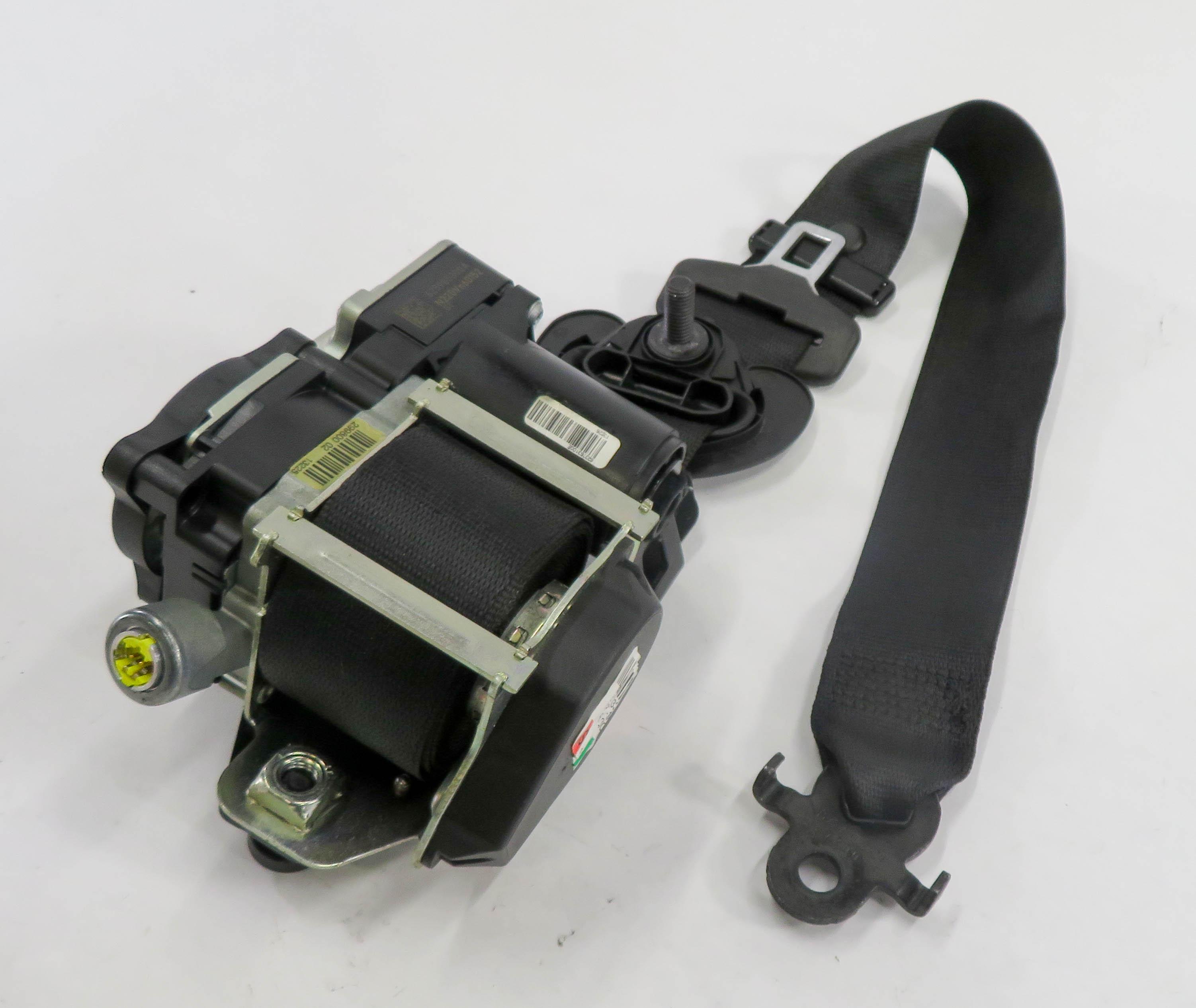 13-15 BMW 740i 750i 760i (F01 F02 F04) RIGHT FRONT SEATBELT RETRACTOR (BLACK) — exact item pictured